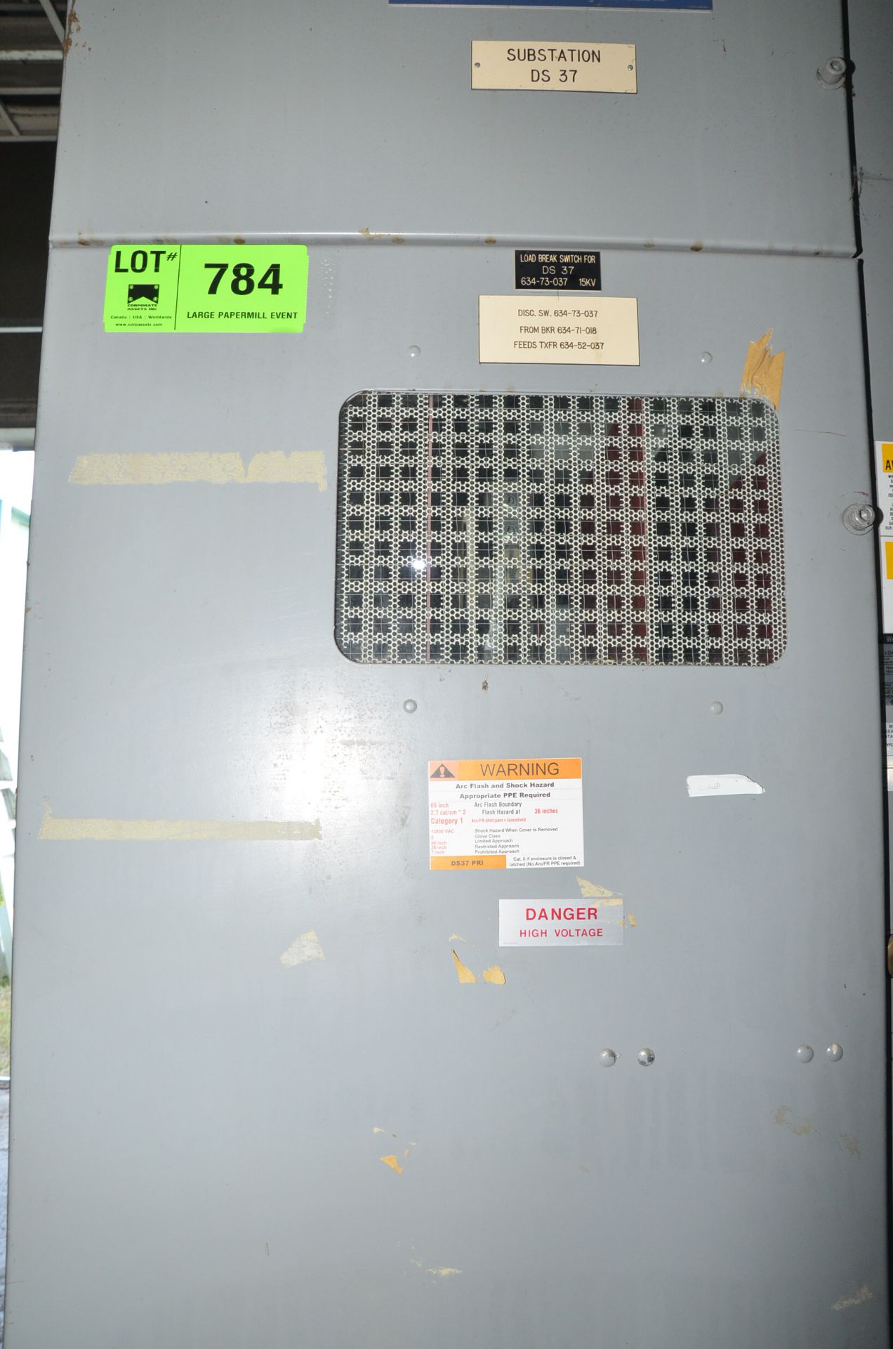 POLYGON-JEFFERSON 2,500KVA/13,800-600/347V/3PH/60HZ DRY TYPE TRANSFORMER WITH WESTINGHOUSE BREAKER - Image 2 of 7