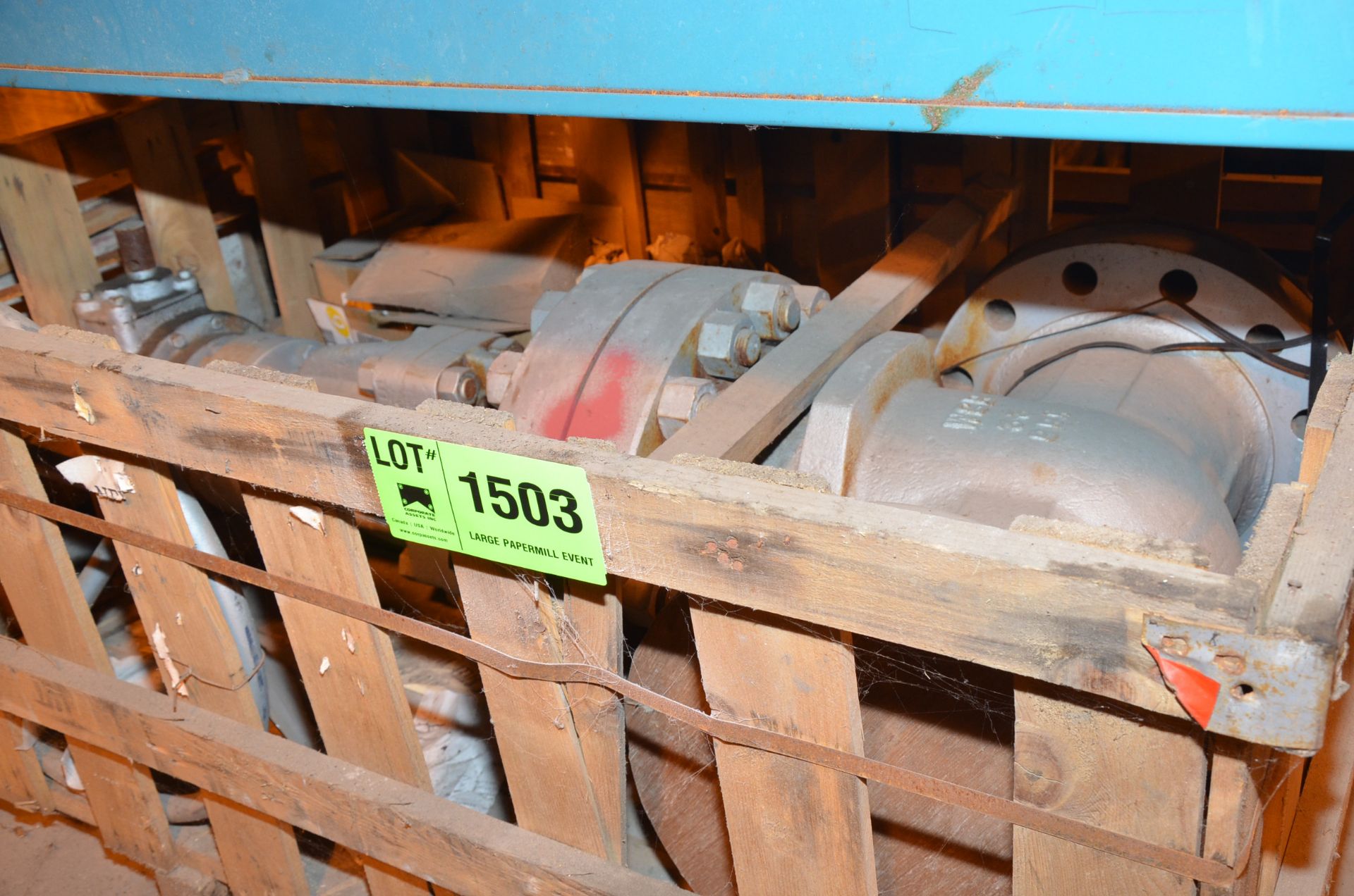 NEWCO 14 150 CONVENTIONAL VALVE (NEW IN CRATE), S/N N/A [RIGGING FEES FOR LOT #1503 - $60 USD PLUS - Image 2 of 2