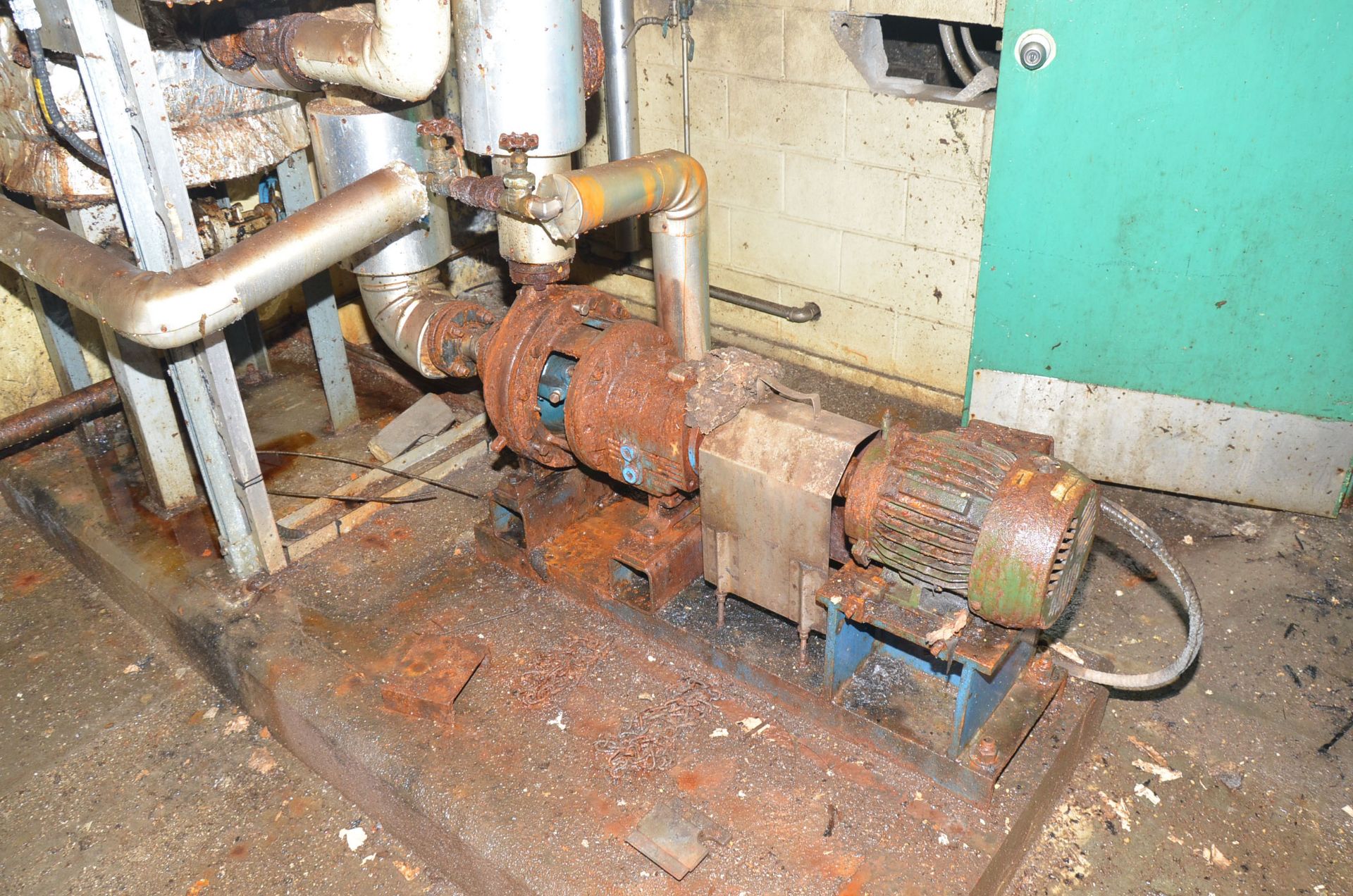 LOT/ (2) GOULDS 3196 CENTRIFUGAL PUMPS WITH ELECTRIC DRIVE MOTORS [RIGGING FEES FOR LOT #932 - $ - Image 4 of 4