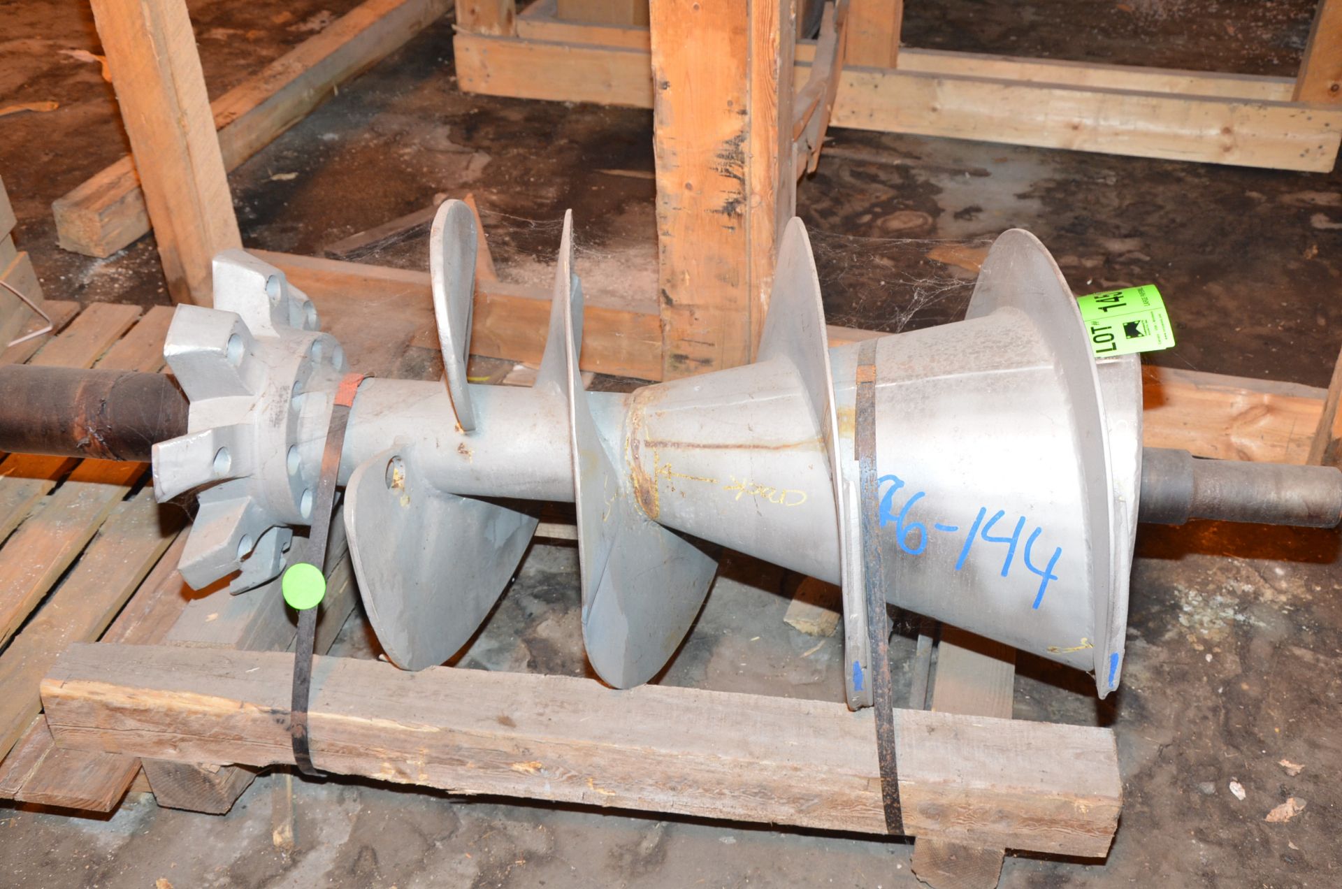 STAINLESS STEEL HIGH SHEAR MIXER IMPELLER [RIGGING FEES FOR LOT #1451 - $60 USD PLUS APPLICABLE - Image 2 of 2