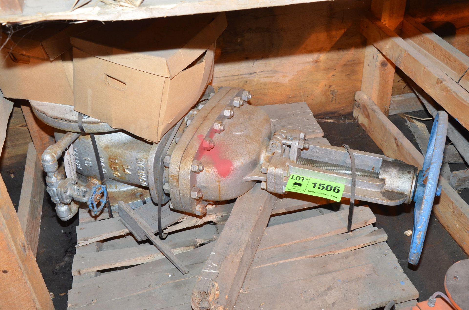 NEWCO 14 150 CONVENTIONAL VALVE (NEW IN CRATE), S/N N/A [RIGGING FEES FOR LOT #1506 - $60 USD PLUS