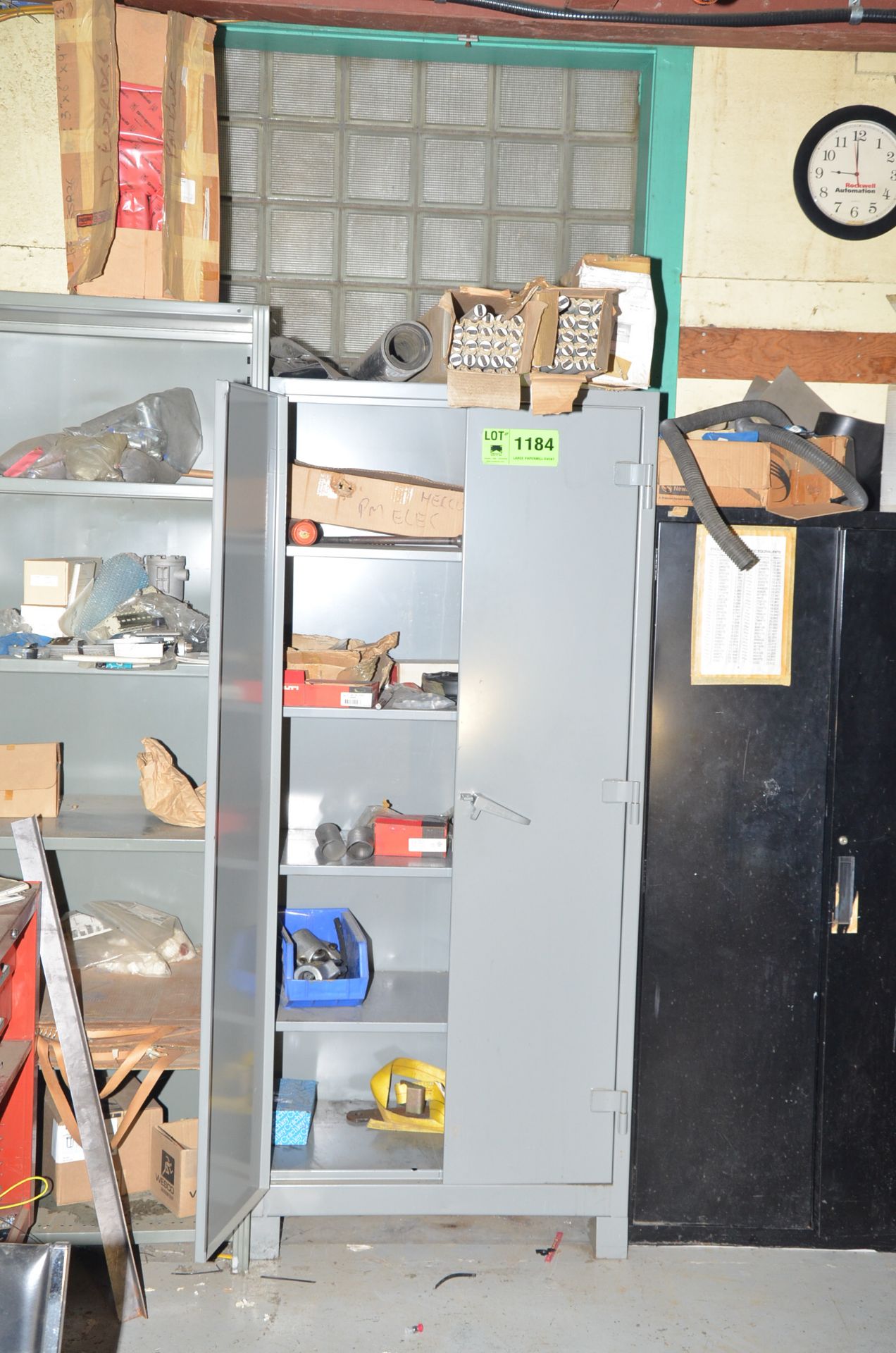 LOT/ (3) HYBOY CABINETS WITH CONTENTS [RIGGING FEES FOR LOT #1184 - $150 USD PLUS APPLICABLE TAXES] - Image 2 of 2