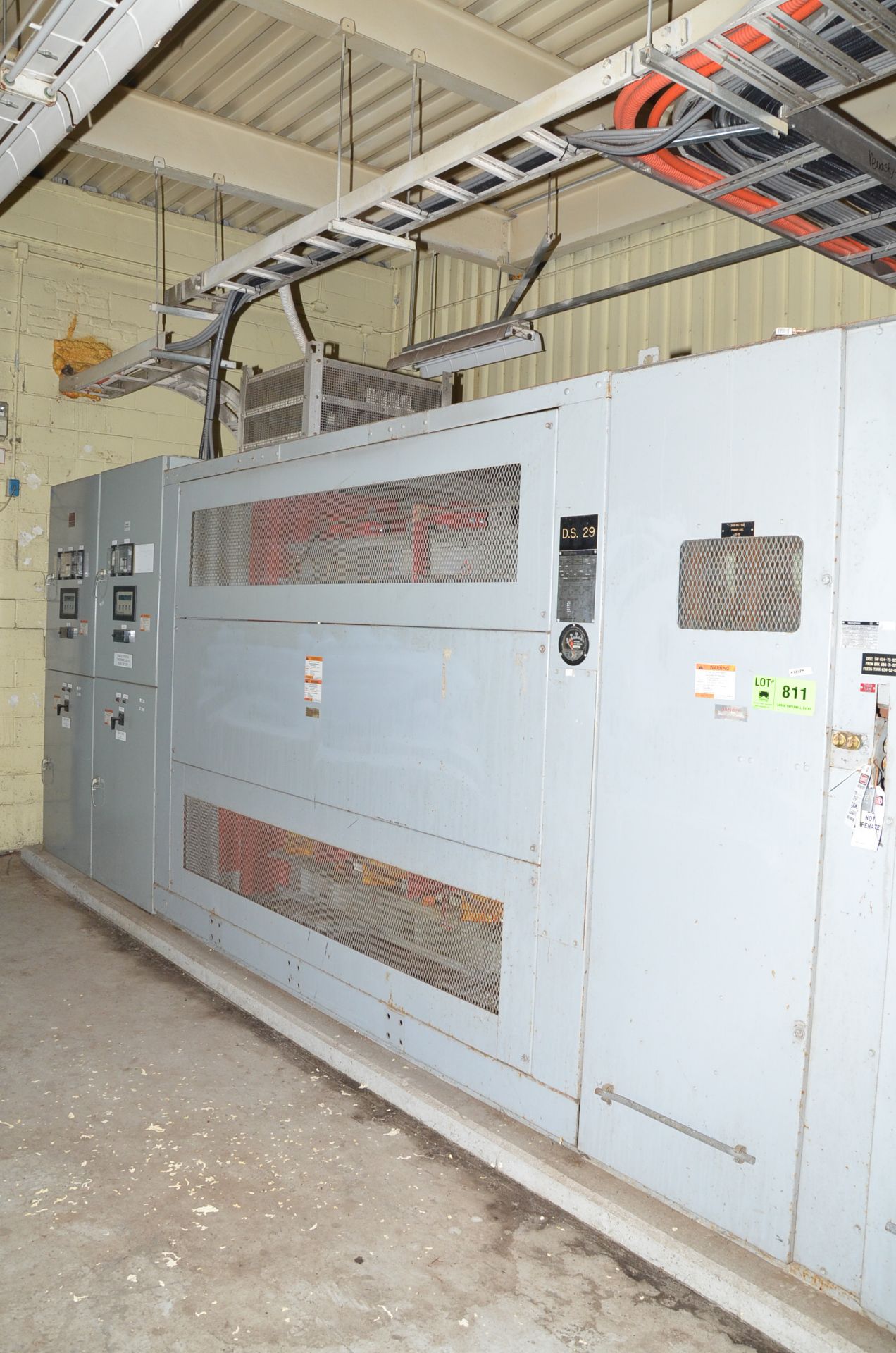 WESTINGHOUSE 2500KVA/13800-600/346V/3PH/60HZ DRY TYPE TRANSFORMER WITH WESTINGHOUSE SWITCHGEAR