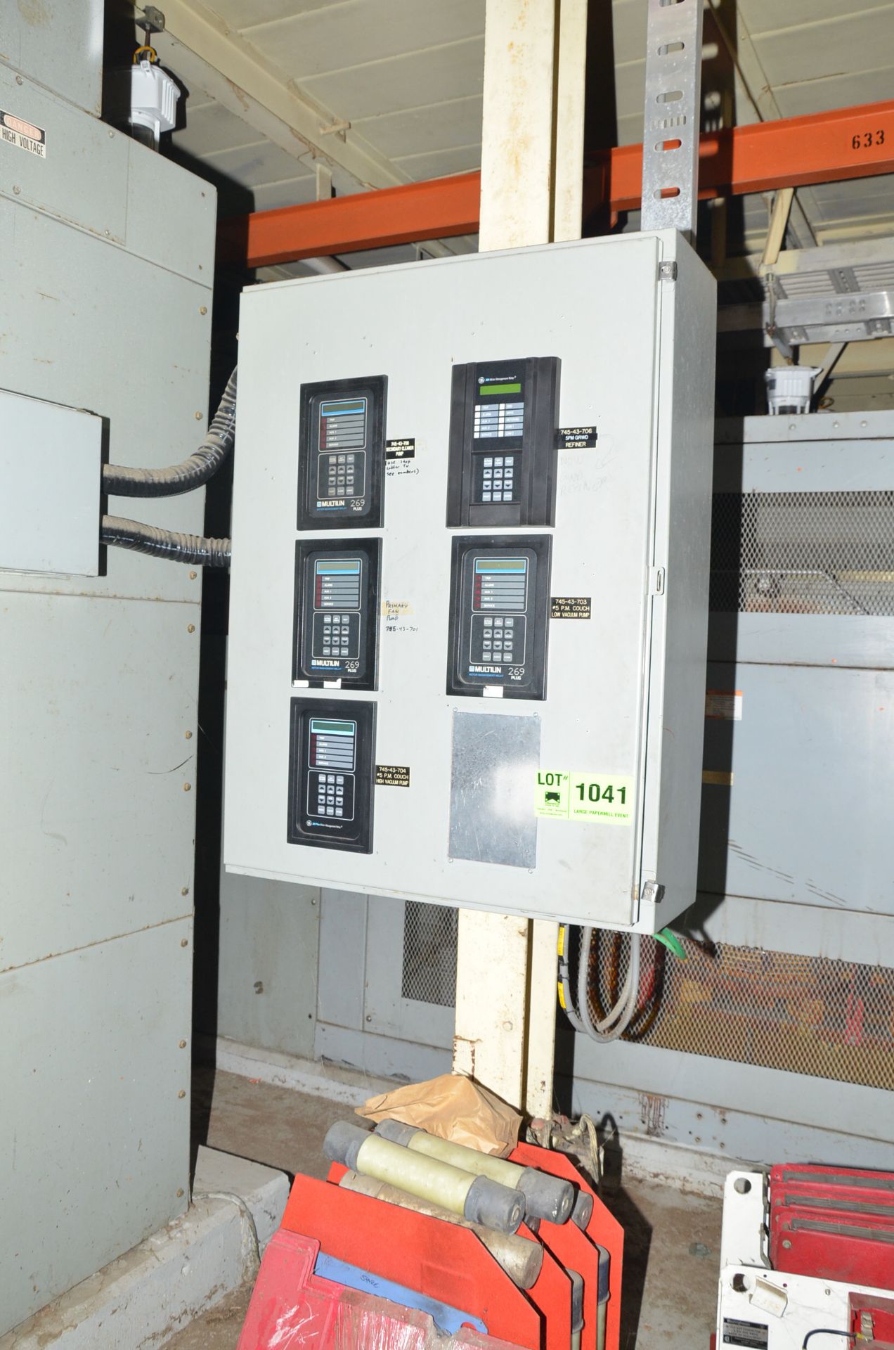 LOT/ ABB DIGITAL VFD CABINET, S/N N/A [RIGGING FEES FOR LOT #1041 - $175 USD PLUS APPLICABLE TAXES]