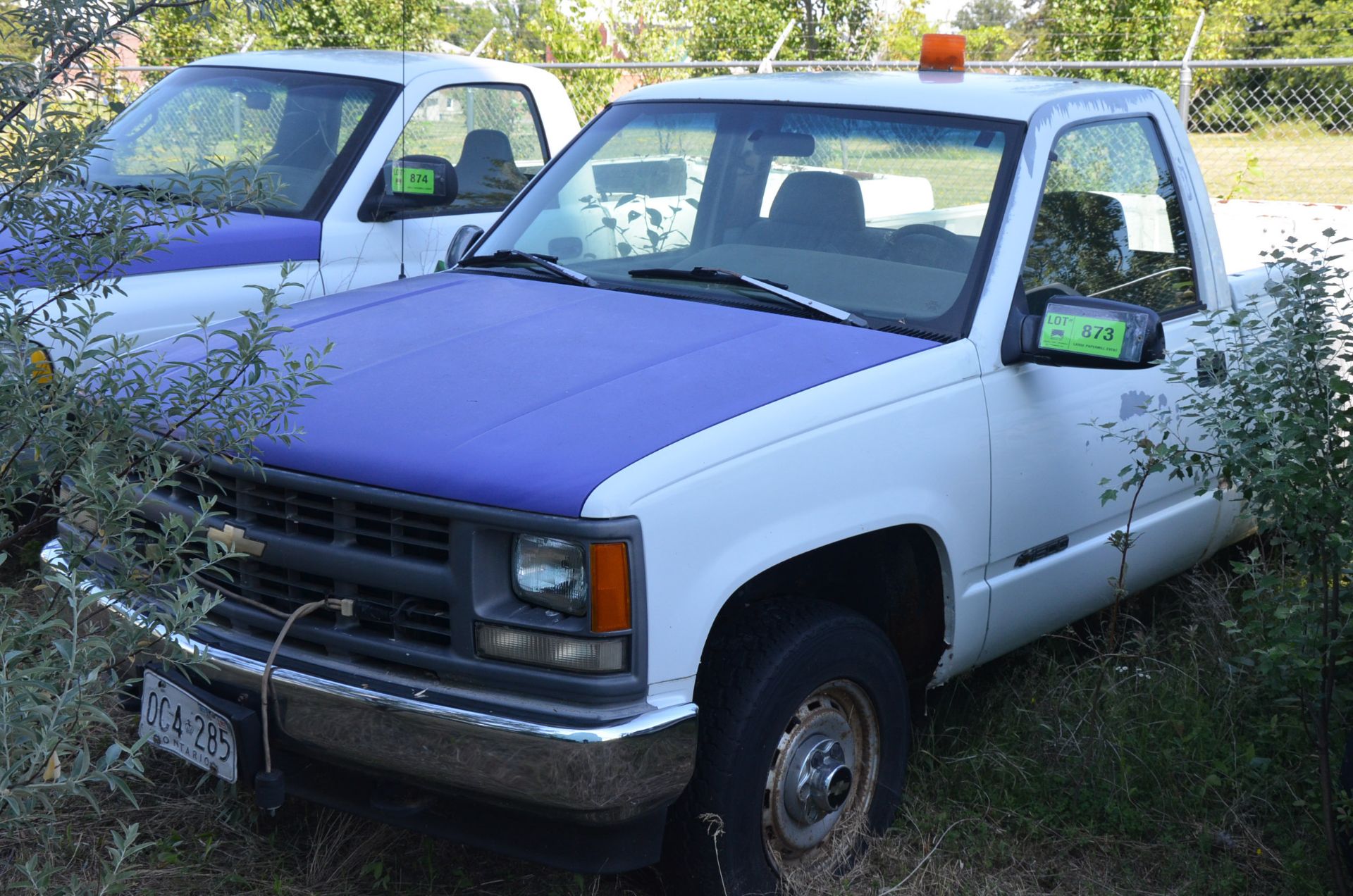 CHEVROLET K1500 REGULAR CAB PICKUP TRUCK, VIN N/A (OFF-ROAD/YARD TRUCK ONLY - NOT PLATED) [RIGGING