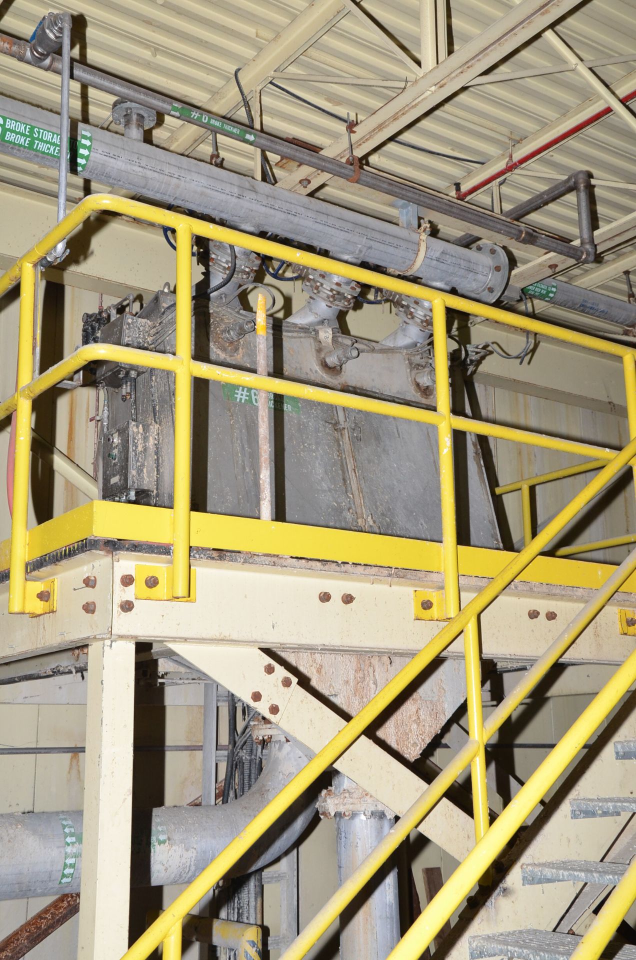 LOT/ BROKE THICKENER FILTRATE SYSTEM CONSISTING OF: GOULDS CORROSION RESISTANT PUMP; - Image 3 of 3