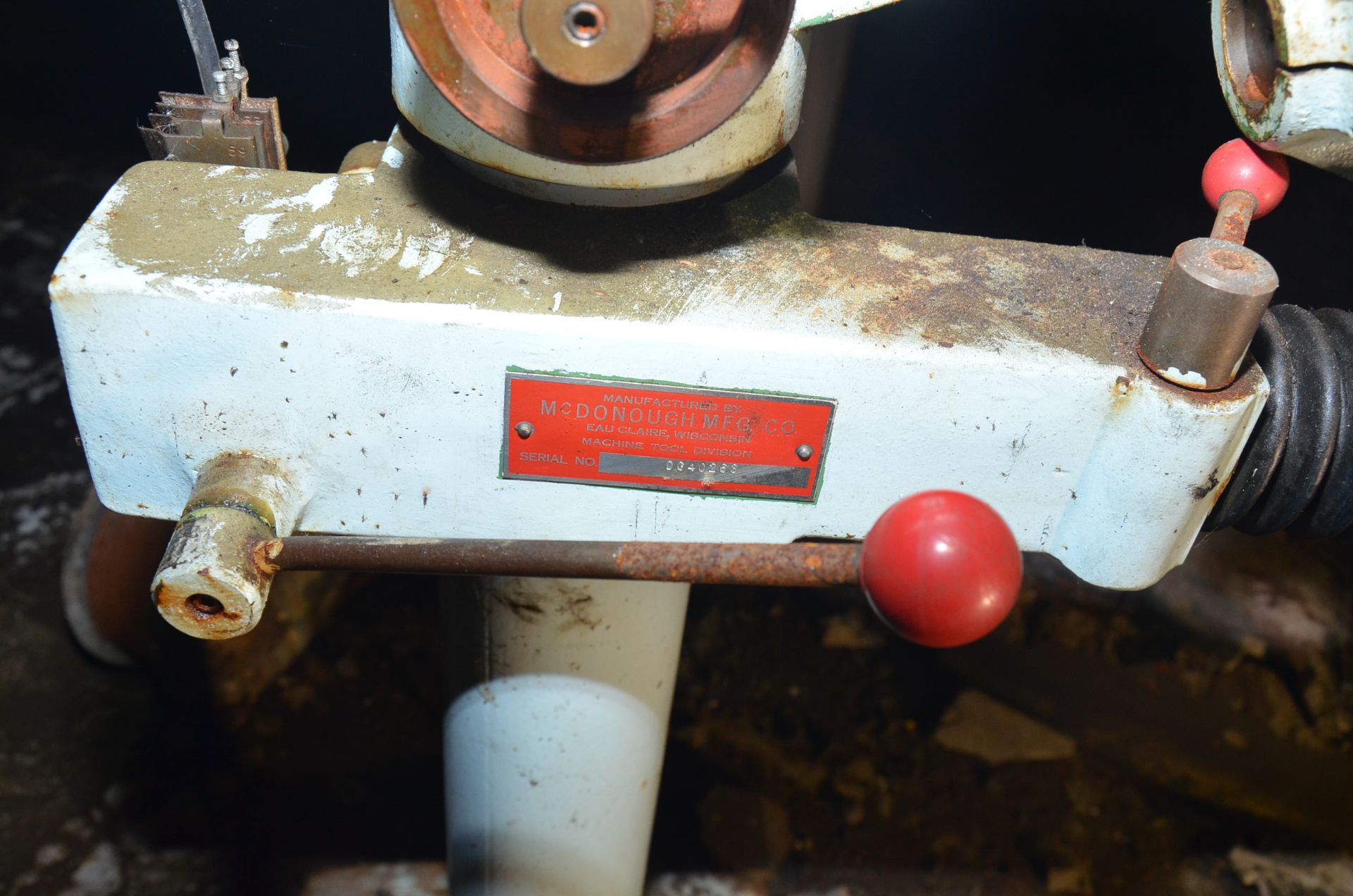 STERLING 2" PEDESTAL DRILL GRINDER, S/N DG0263 [RIGGING FEES FOR LOT #1148 - $60 USD PLUS APPLICABLE - Image 4 of 5