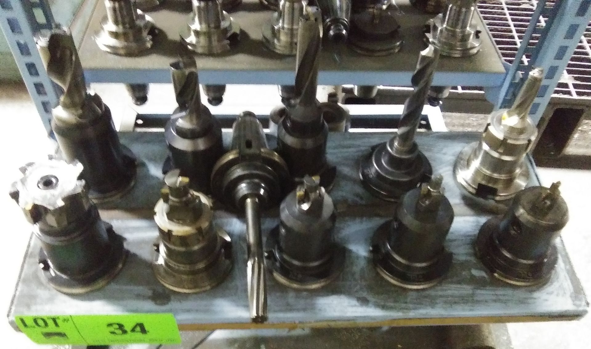 LOT/ (11) CAT 50 TOOL HOLDERS