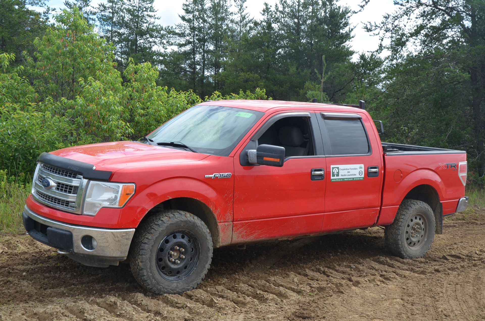 FORD (2013) F150 XLT CREW CAB PICKUP TRUCK WITH 5.0LITER V8 GAS ENGINE, AUTO TRANSMISSION, 4X4,