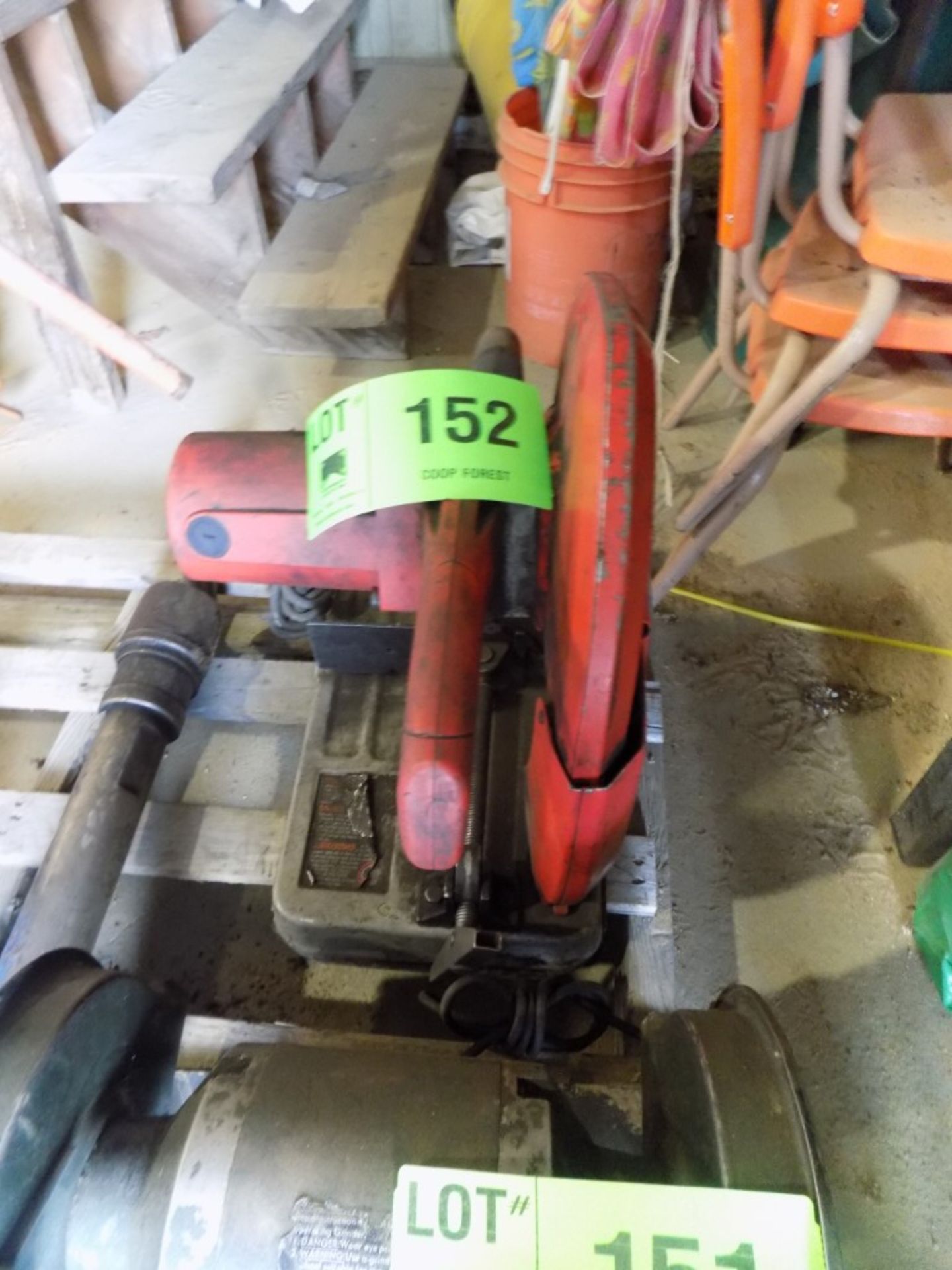 MILWAUKEE 10" CUT-OFF SAW, S/N N/A