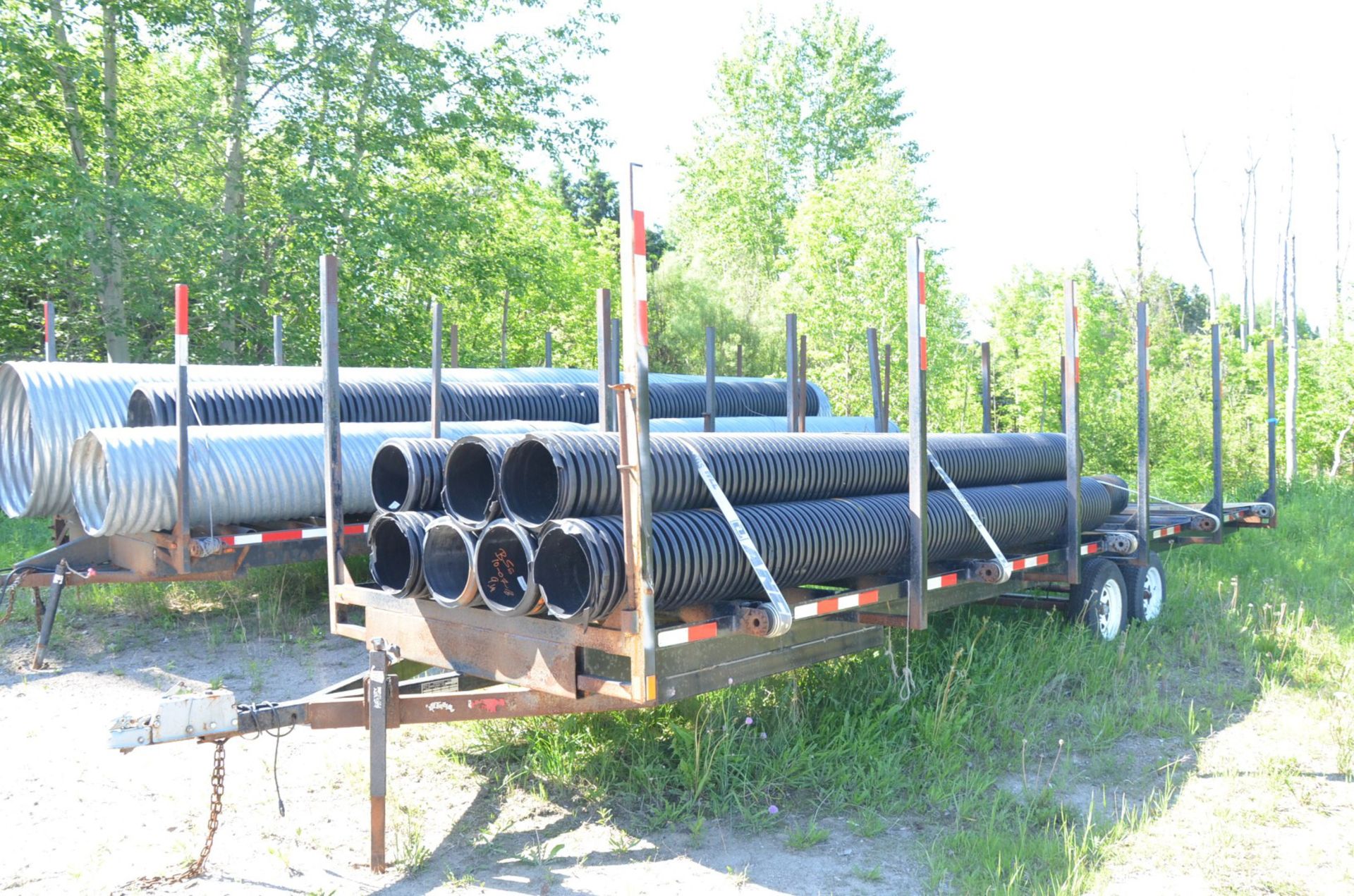 LOT/ CONTENTS OF TRAILER PIPES AND CULVERT