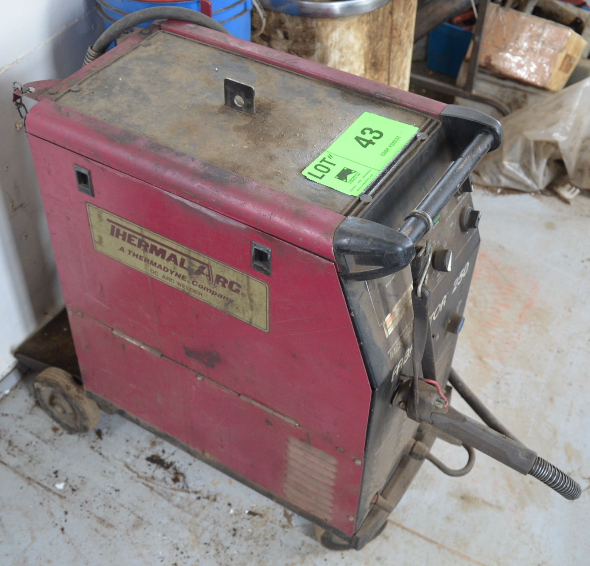 THERMAL ARC FABRICATOR 250 PORTABLE MIG WELDER WITH CABLES AND GUN, S/N N/A - Image 2 of 2