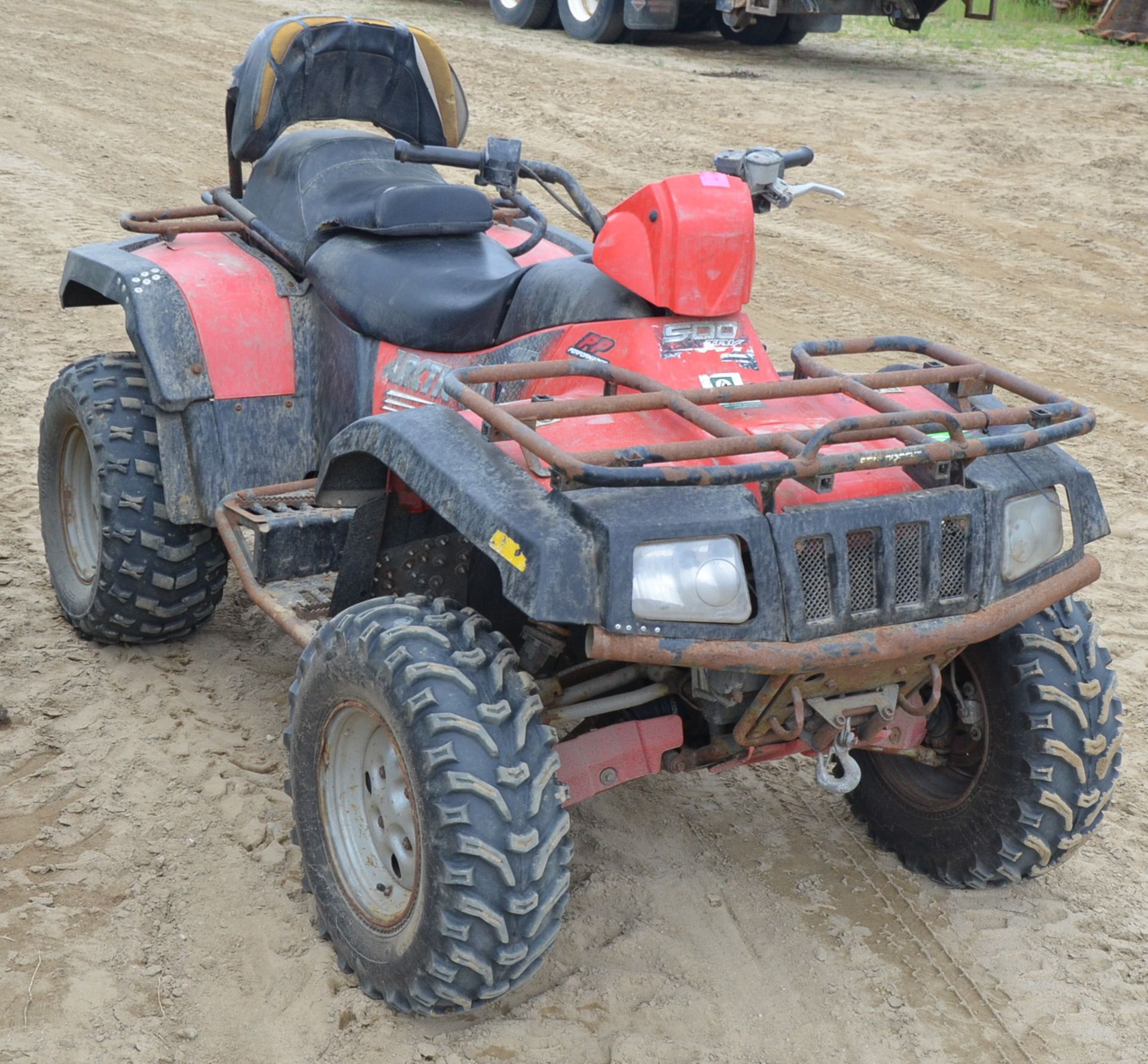 ARCTIC CAT (2005) CRTV500 4X4 ATV WITH 500CC FOUR STROKE ENGINE, AUTOMATIC TRANSMISSION, APPROX. 5,