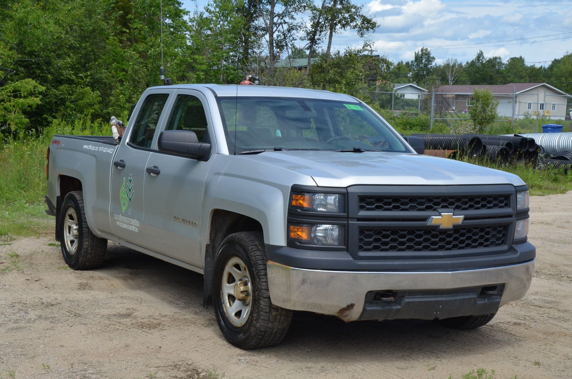 CHEVROLET (2015) SILVERADO 1500 LT EXTENDED CAB FOUR DOOR PICKUP TRUCK WITH 5.3LITER V8 GAS - Image 6 of 16