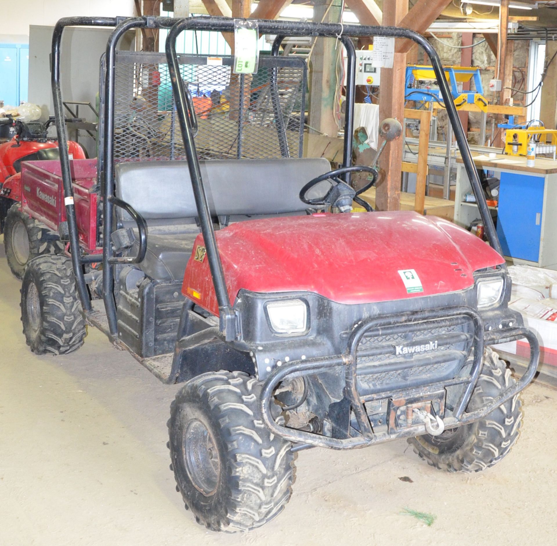 KAWASAKI (2006) MULE 3010 KAF620J 4X4 SIDE-BY-SIDE ATV WITH, 2+2 SEATING ARRANGEMENT, ROLL CAGE,