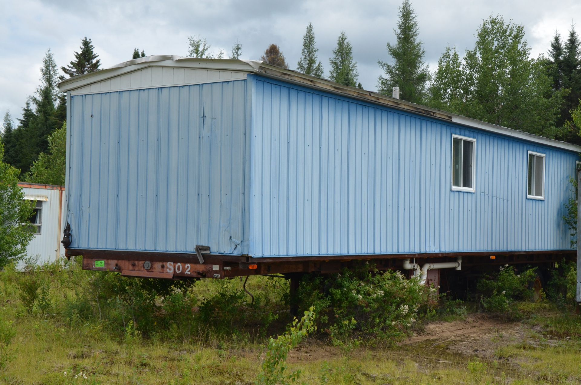 MODULAR 10'X60' MOBILE JOBSITE TRAILER, S/N N/A (YARD TRAILER - NOT PLATED) - Image 2 of 12