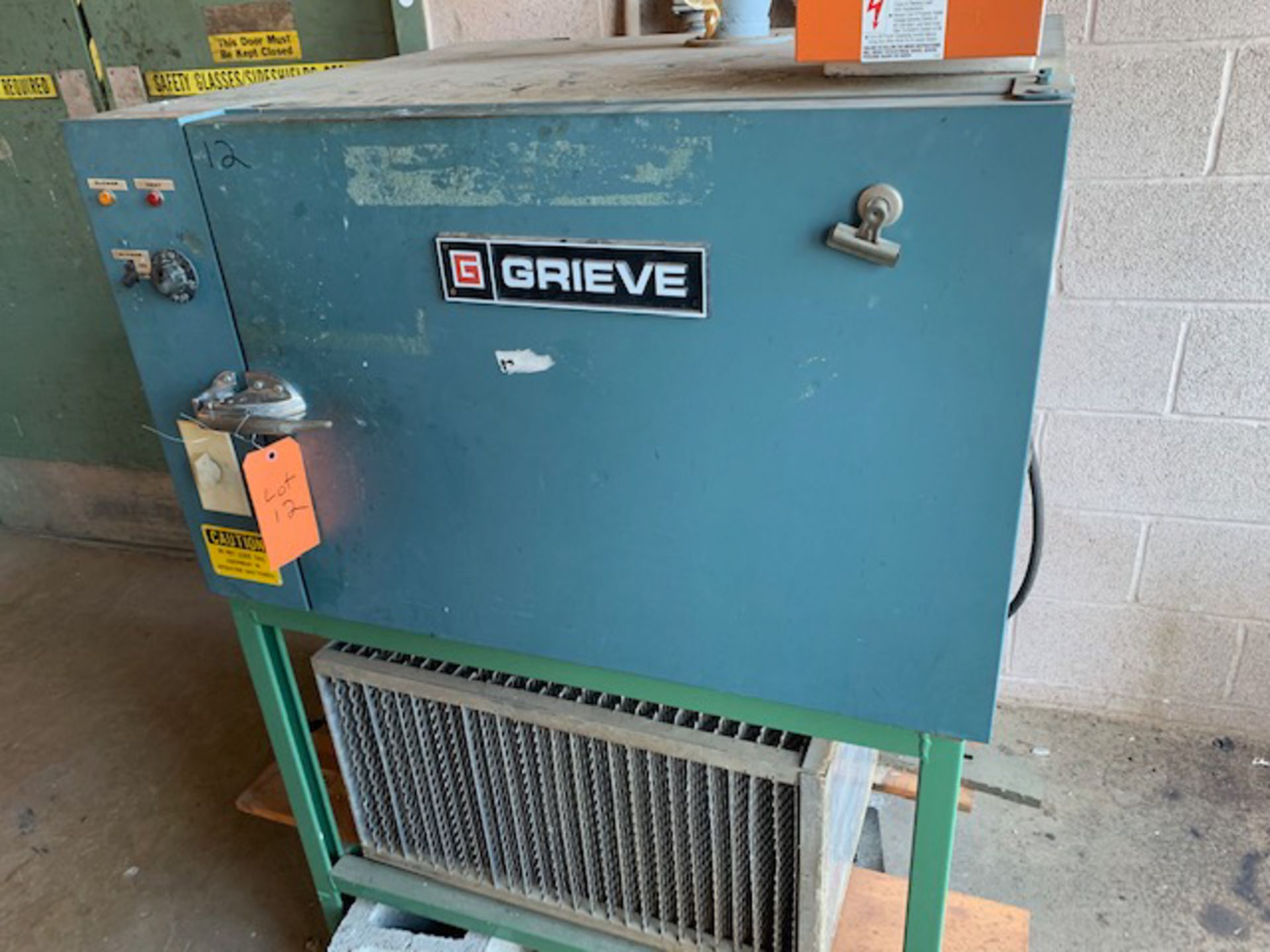 GRIEVE EBS-350 ELECTRIC OVEN WITH 350 DEG. F MAX. TEMPERATURE, S/N: N/A [RIGGING FEES FOR LOT # - Image 2 of 4