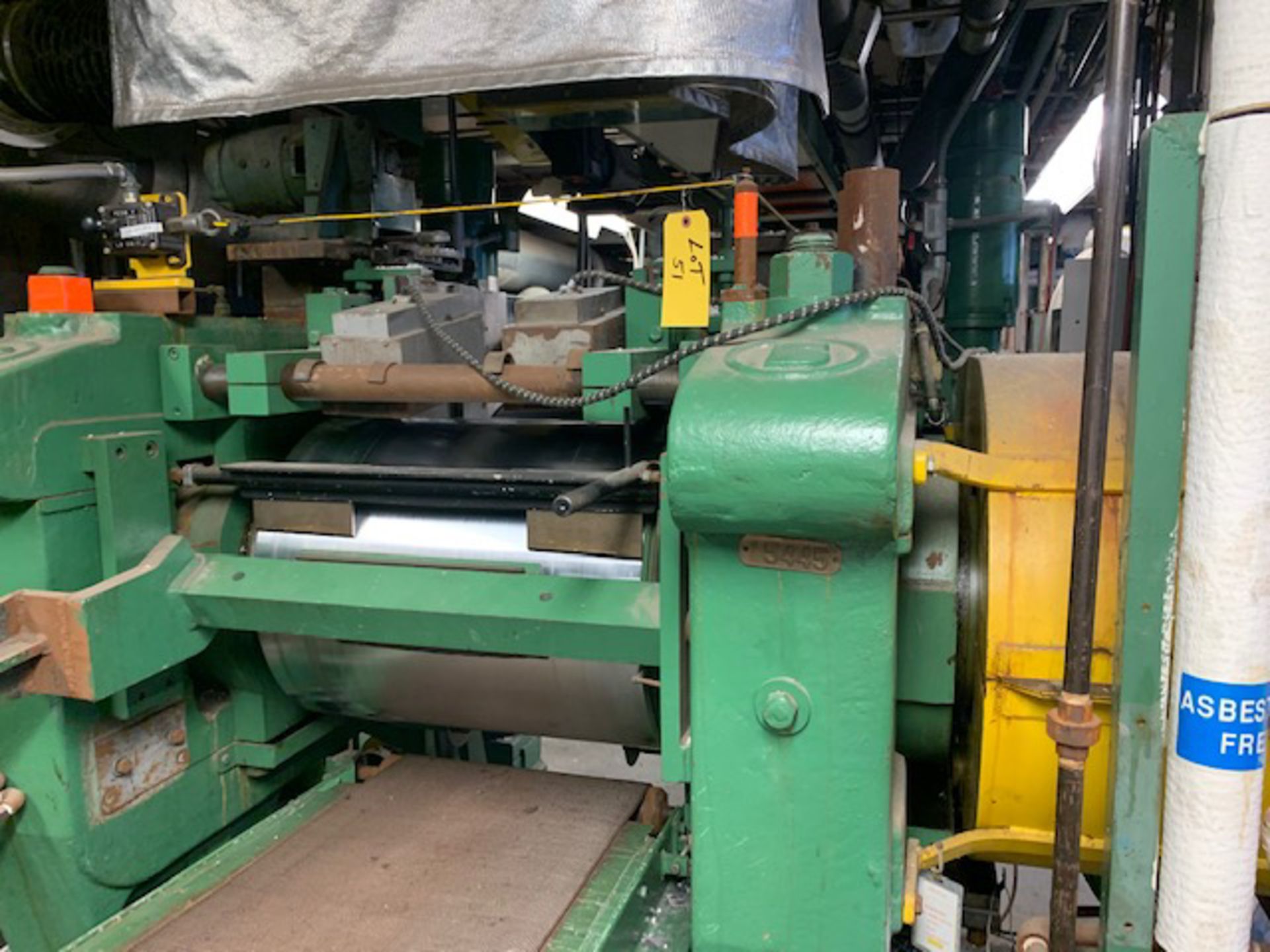 BOLLING 2 ROLL MILL WITH 24"X 20" OD CORED ROLLS, UNITIZED CONSTRUCTION, DIRECT CONNECT TO GEARBOX