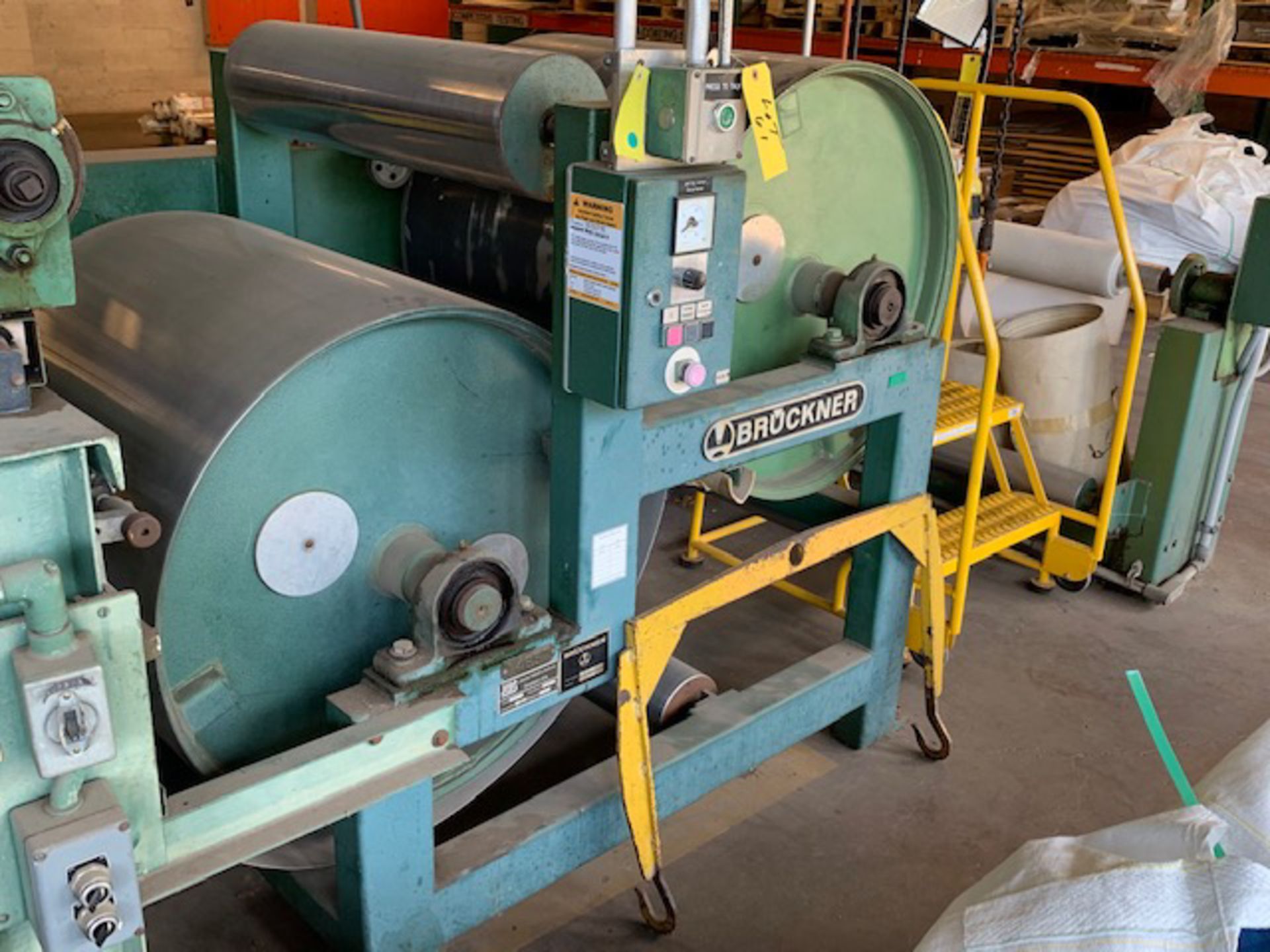 BRUCKNER 2 ROLL COOLING ASSEMBLY WITH 31"W X 32" OD ROLLS, S/N: 73711 (CI) [RIGGING FEES FOR LOT #61 - Image 2 of 2