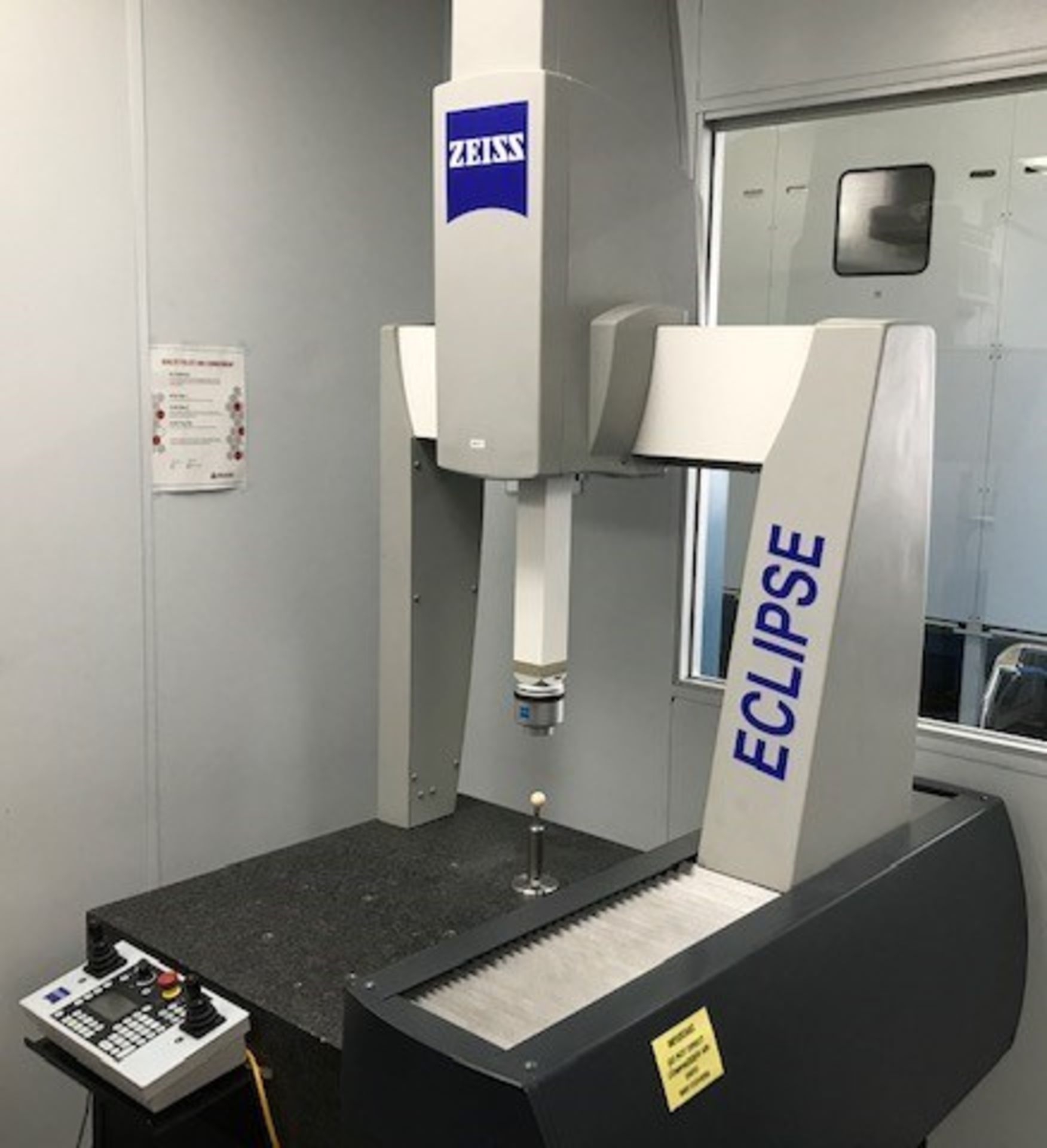 ZEISS ECLIPSE 550 BRIDGE TYPE CMM WITH 33” X 28.5” GRANITE TABLE