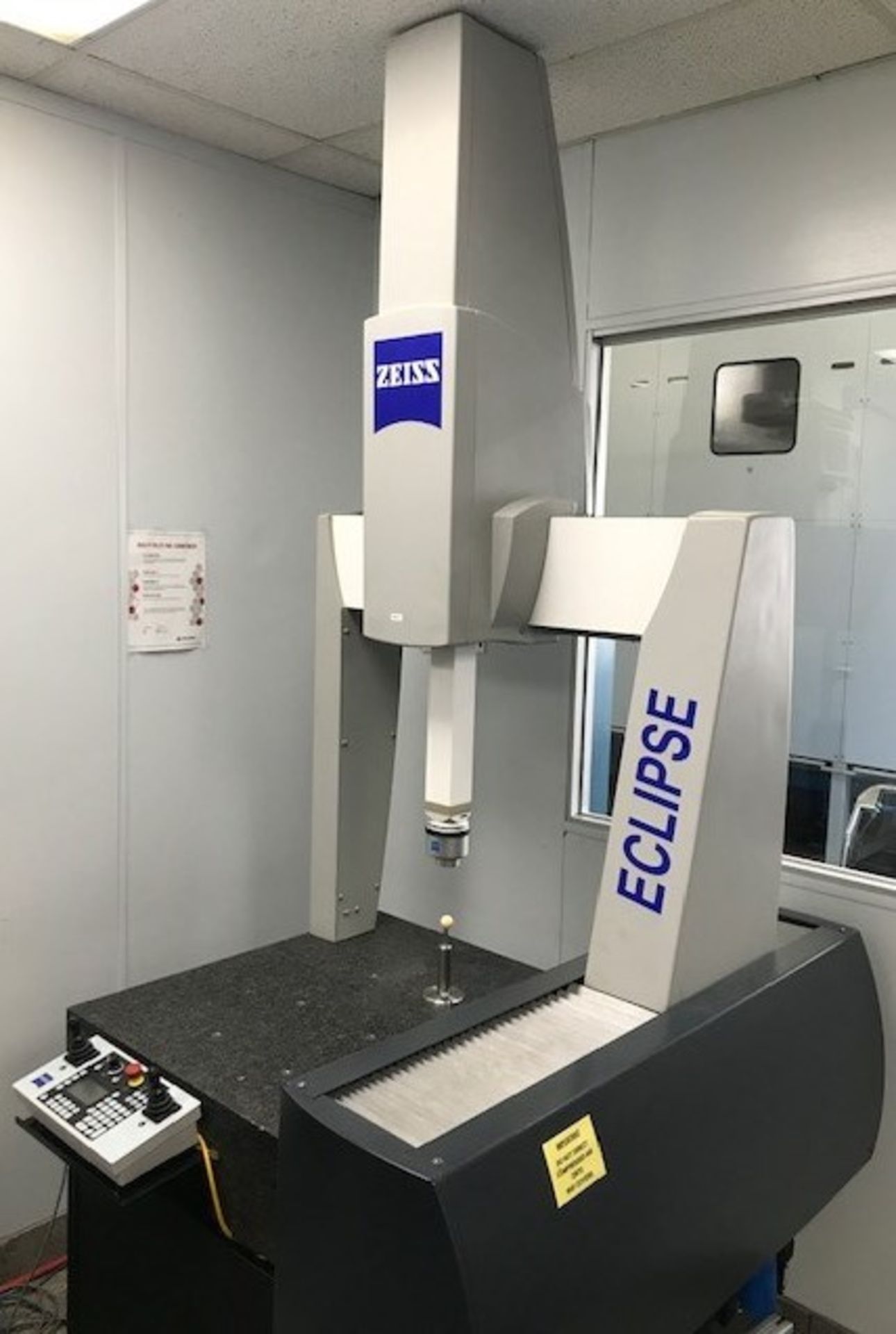 ZEISS ECLIPSE 550 BRIDGE TYPE CMM WITH 33” X 28.5” GRANITE TABLE - Image 7 of 9