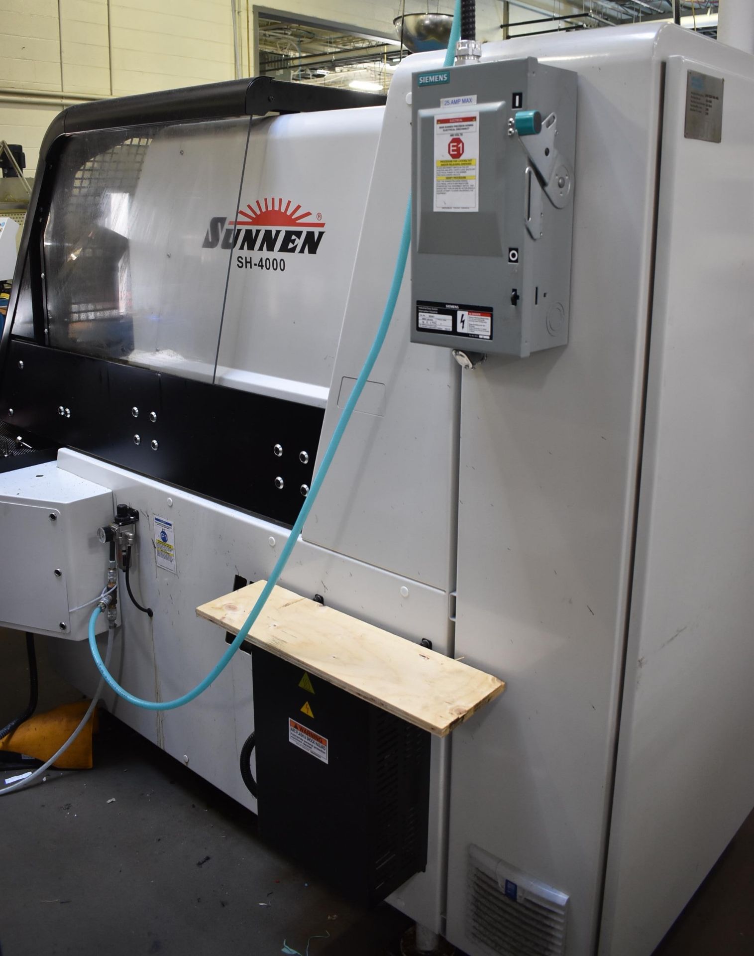 SUNNEN (2016) SH-4000 POWER STROKED HONING MACHINE WITH SIEMENS SIMATIC TOUCH SCREEN CONTROL, 0. - Image 5 of 6