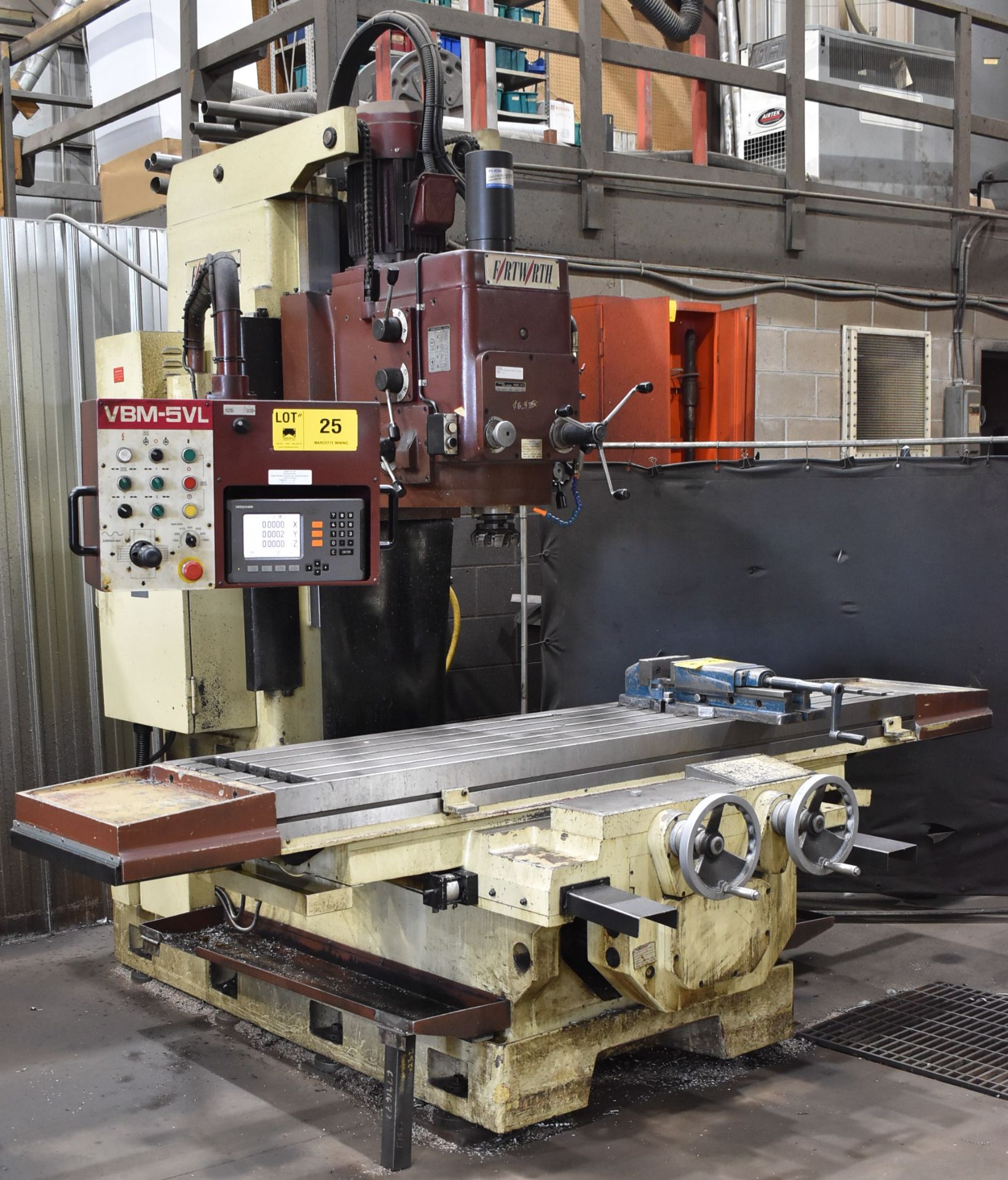 FORT WORTH (2010) CS-VBM-5VL BED-TYPE VERTICAL BORING & MILLING MACHINE WITH HEIDENHAIN 3 AXIS