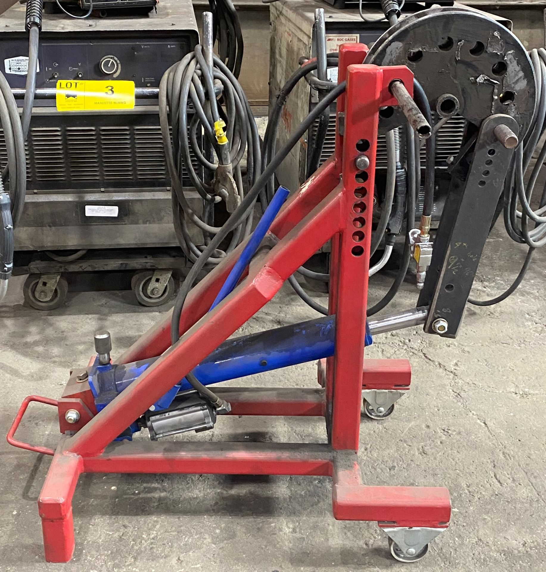 PORTABLE HYDRAULIC PIPE BENDER