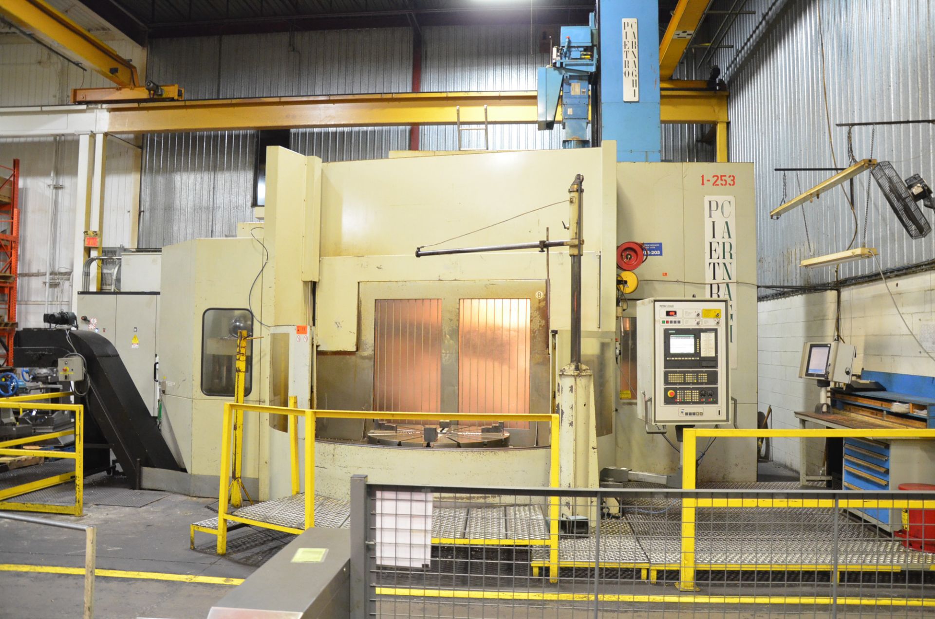 PIETRO CARNAGHI ATF 14 TM CNC TWIN-PALLET VERTICAL TURNING AND LIVE MILLING CENTER WITH SIEMENS