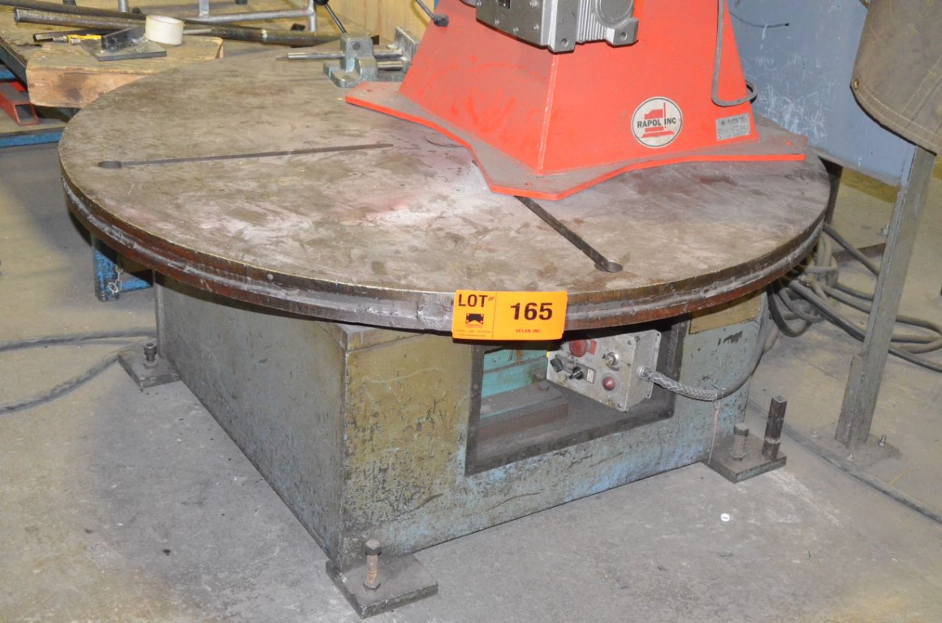 IRCO TTC 12X12 ROTARY WELDING POSITIONER, S/N 3012