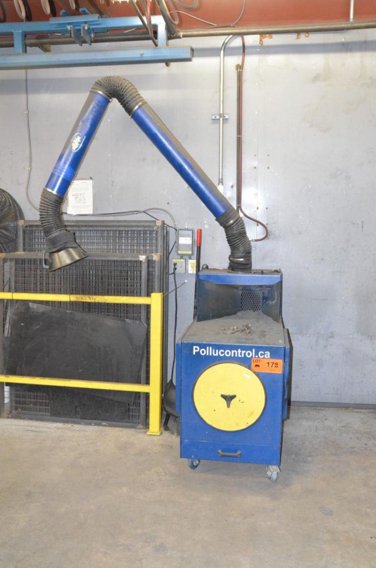 CPI POLLUCONTROL PORTABLE WELDING FUME EXTRACTOR, S/N N/A