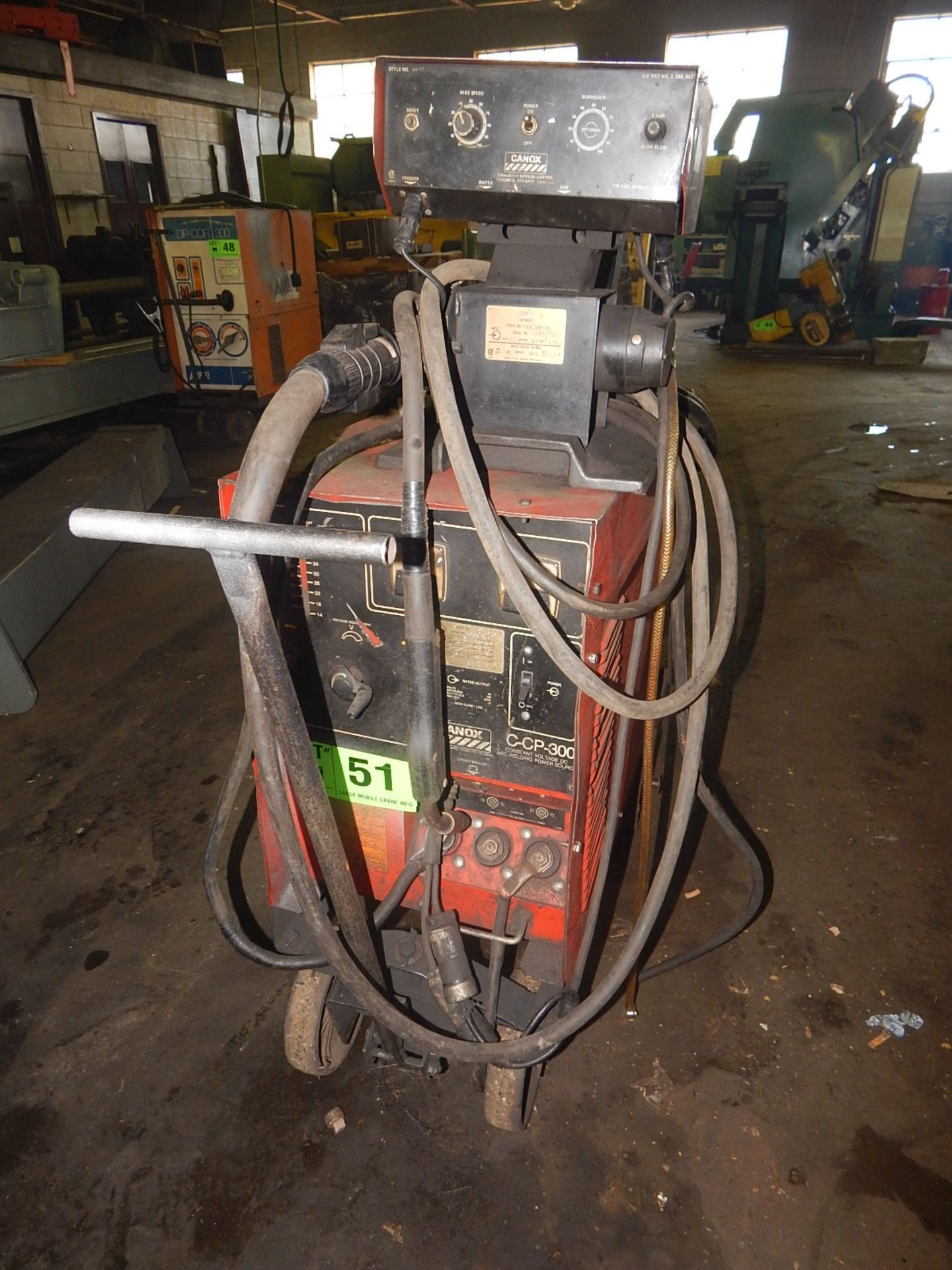CANOX C-CP-300 MIG WELDER WITH WIRE FEED, S/N: N/A