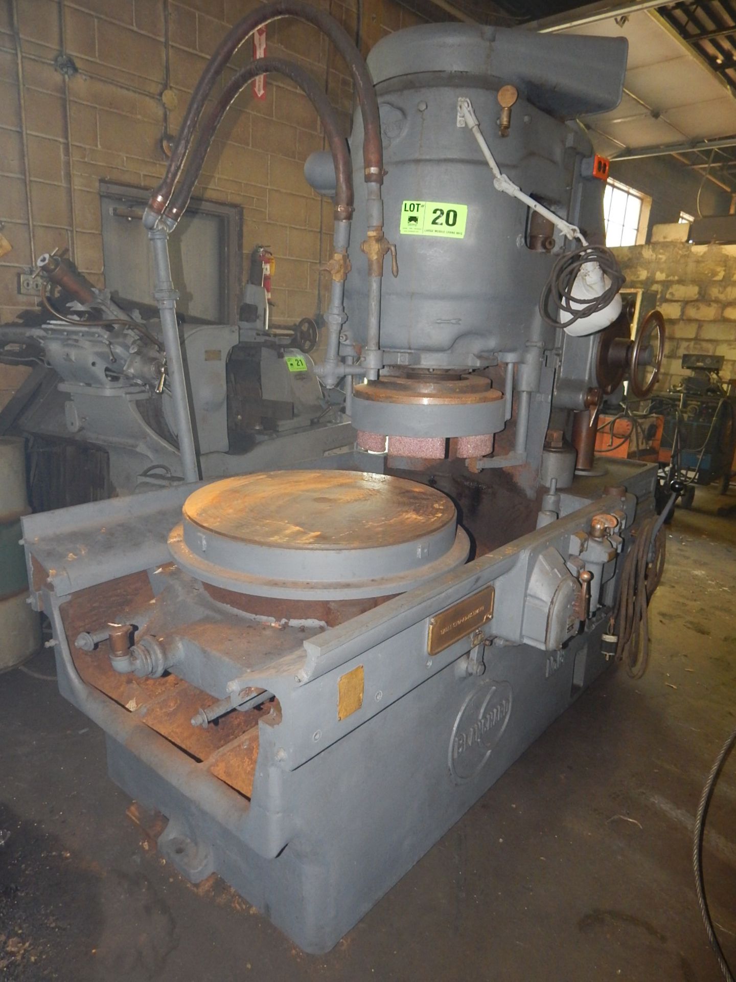 BLANCHARD NO. 18 ROTARY SURFACE GRINDER WITH 32" DIAMETER ELECTROMAGNETIC CHUCK, SPEEDS TO 720 - Image 2 of 5