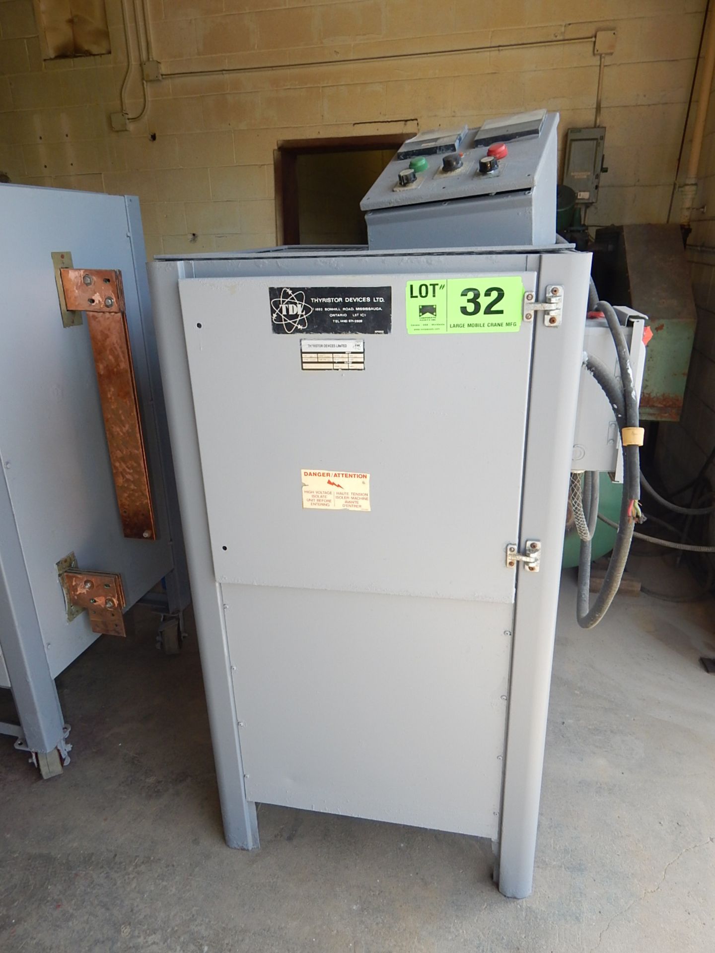 NORTH AMERICAN RECTIFIER 6PF-C 2500 AMP PORTABLE RECTIFIERS, S/N: N/A, N/A, N/A (CI) (LOCATED AT 144