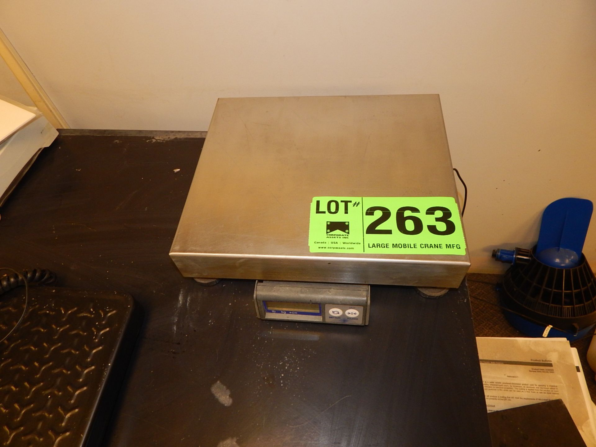 METTLER TOLEDO 150LBS. CAP. DIGITAL SCALE (LOCATED AT 144 ARMSTRONG AVE, GEORGETOWN)