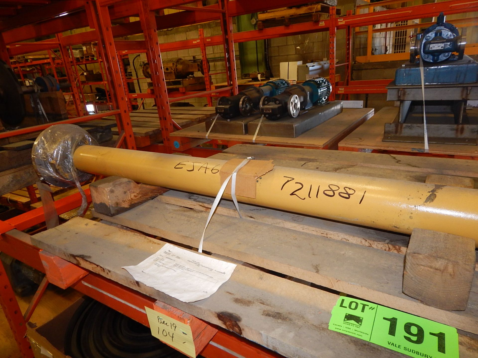 LOT/ SHAFT (CMD WAREHOUSE) - Image 3 of 3