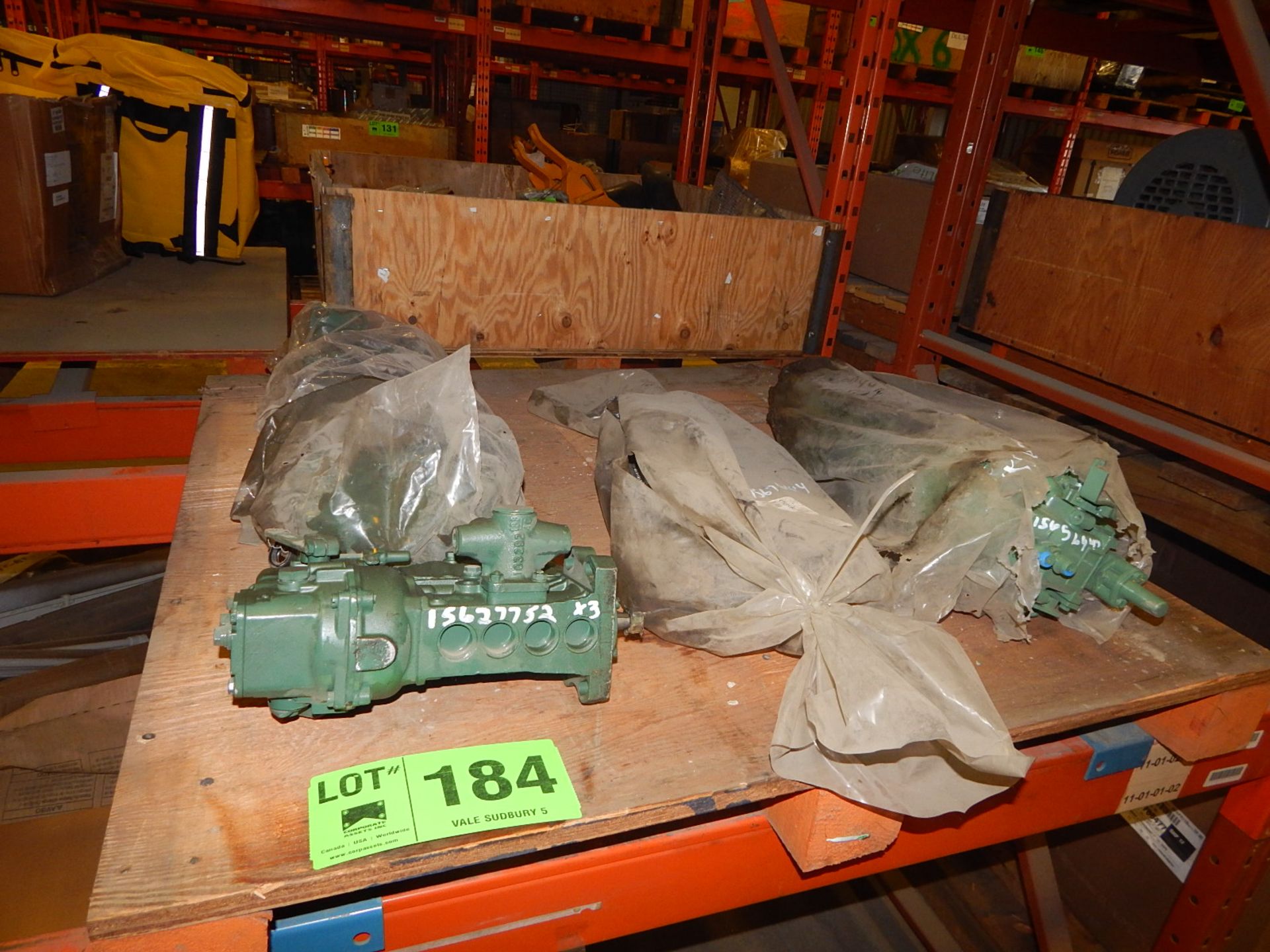 LOT/ FUEL INJECTION PUMPS (CMD WAREHOUSE)