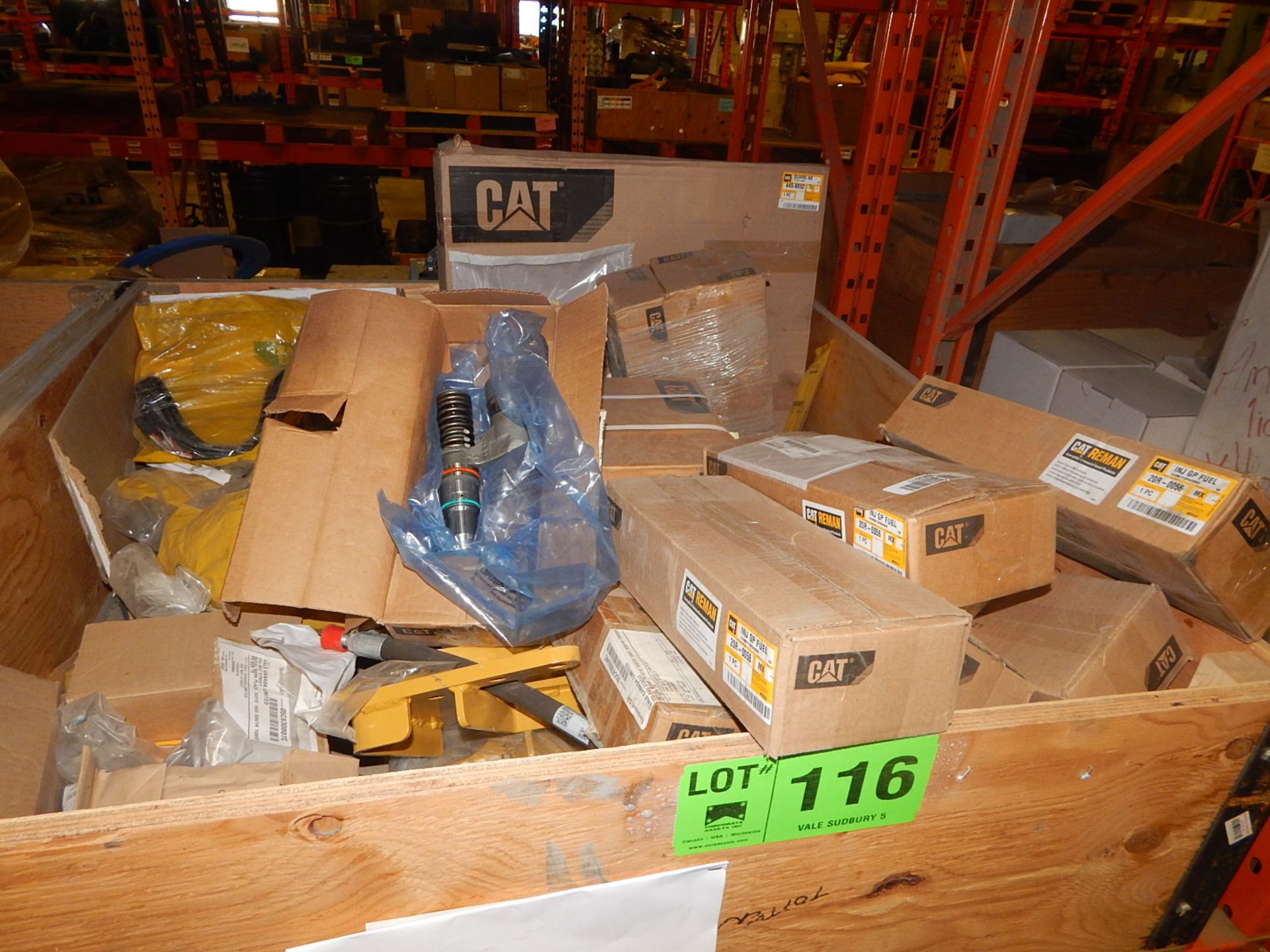 LOT/ CATERPILLAR PARTS (CMD WAREHOUSE)