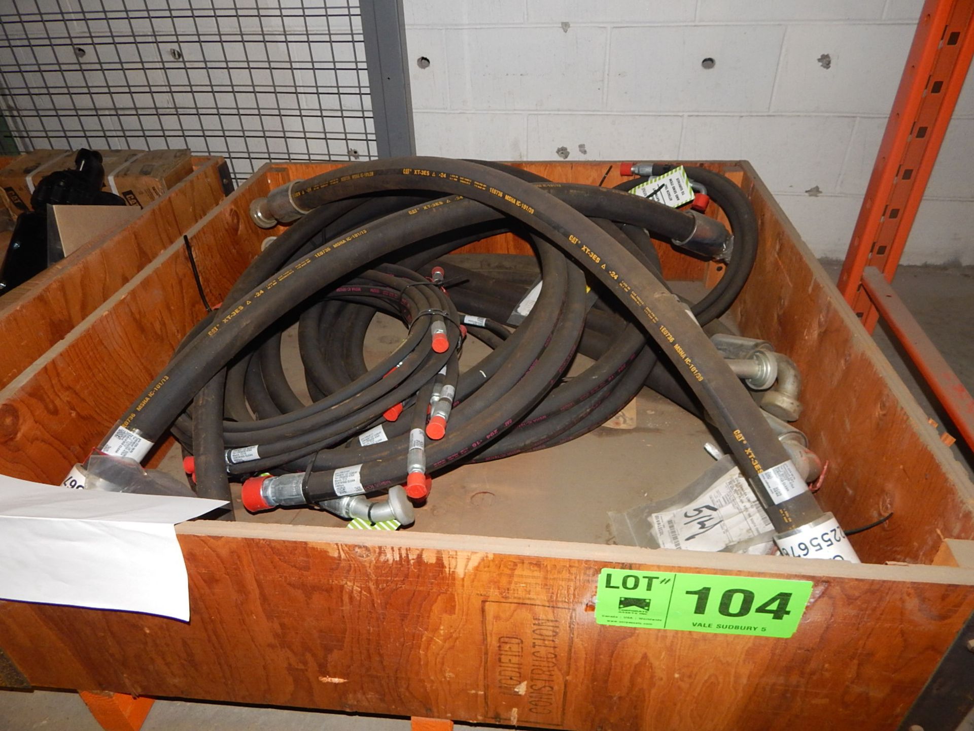 LOT/ CATERPILLAR HYDRAULIC HOSE (CMD WAREHOUSE)