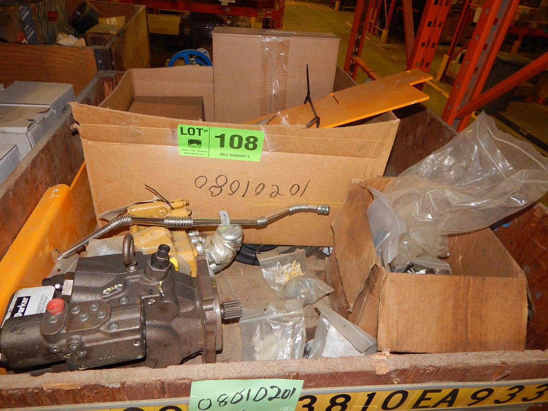 LOT/ MISCELLANEOUS MACLEAN PARTS (CMD WAREHOUSE)