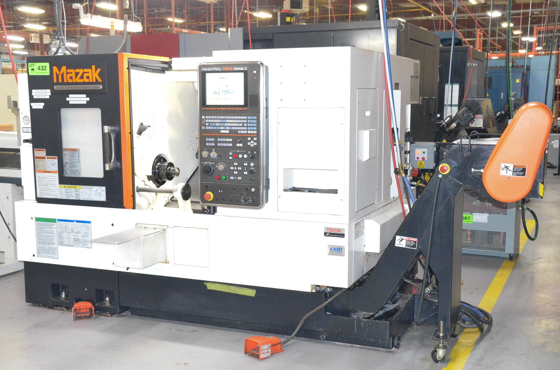 MAZAK (2015) QUICK TURN NEXUS 250-II MSY CNC OPPOSING SPINDLE LIVE MILLING & TURNING CENTER WITH - Image 3 of 12