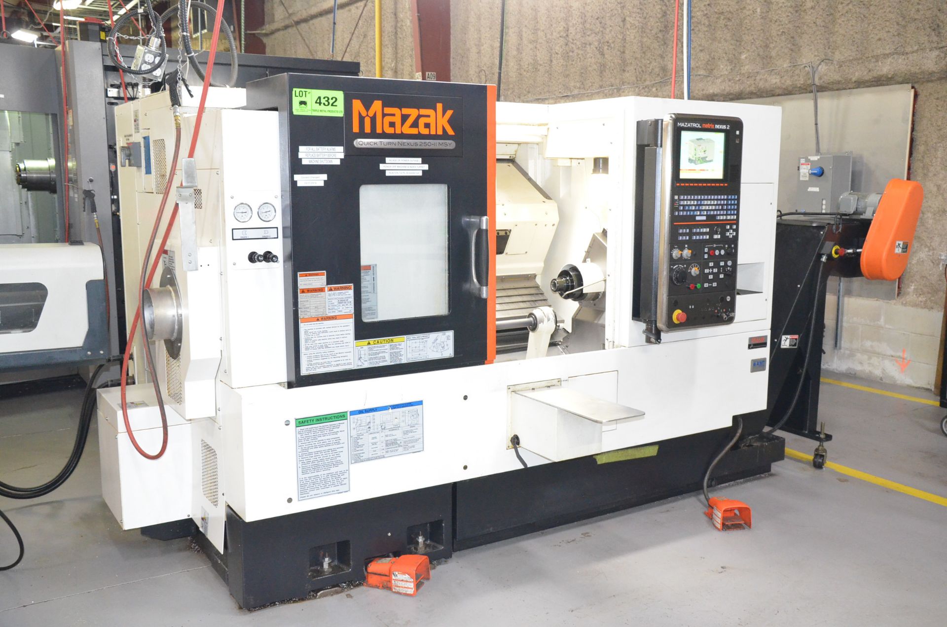 MAZAK (2015) QUICK TURN NEXUS 250-II MSY CNC OPPOSING SPINDLE LIVE MILLING & TURNING CENTER WITH