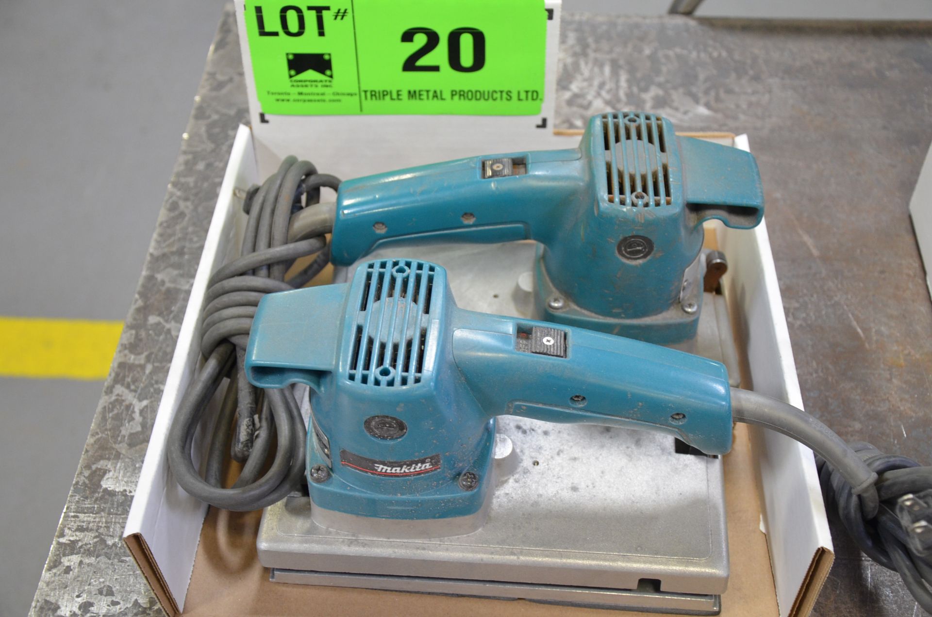 LOT/ ELECTRIC SANDERS