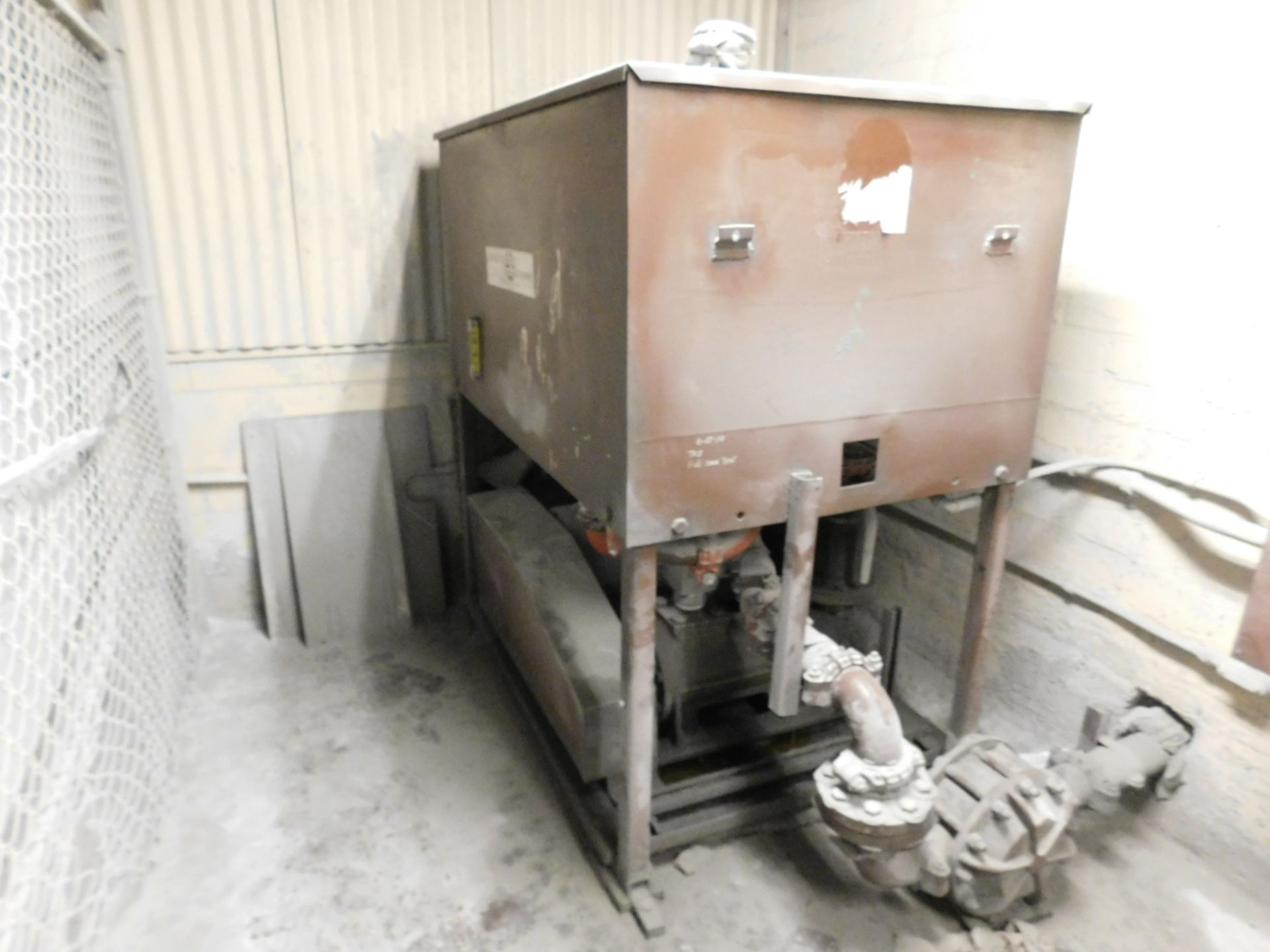 MONTGOMERY ELEVATOR CO. HYDRAULIC UNIT WITH MICROPROCESSOR ELEVATOR LOGIC CONTROL, S/N: N/A