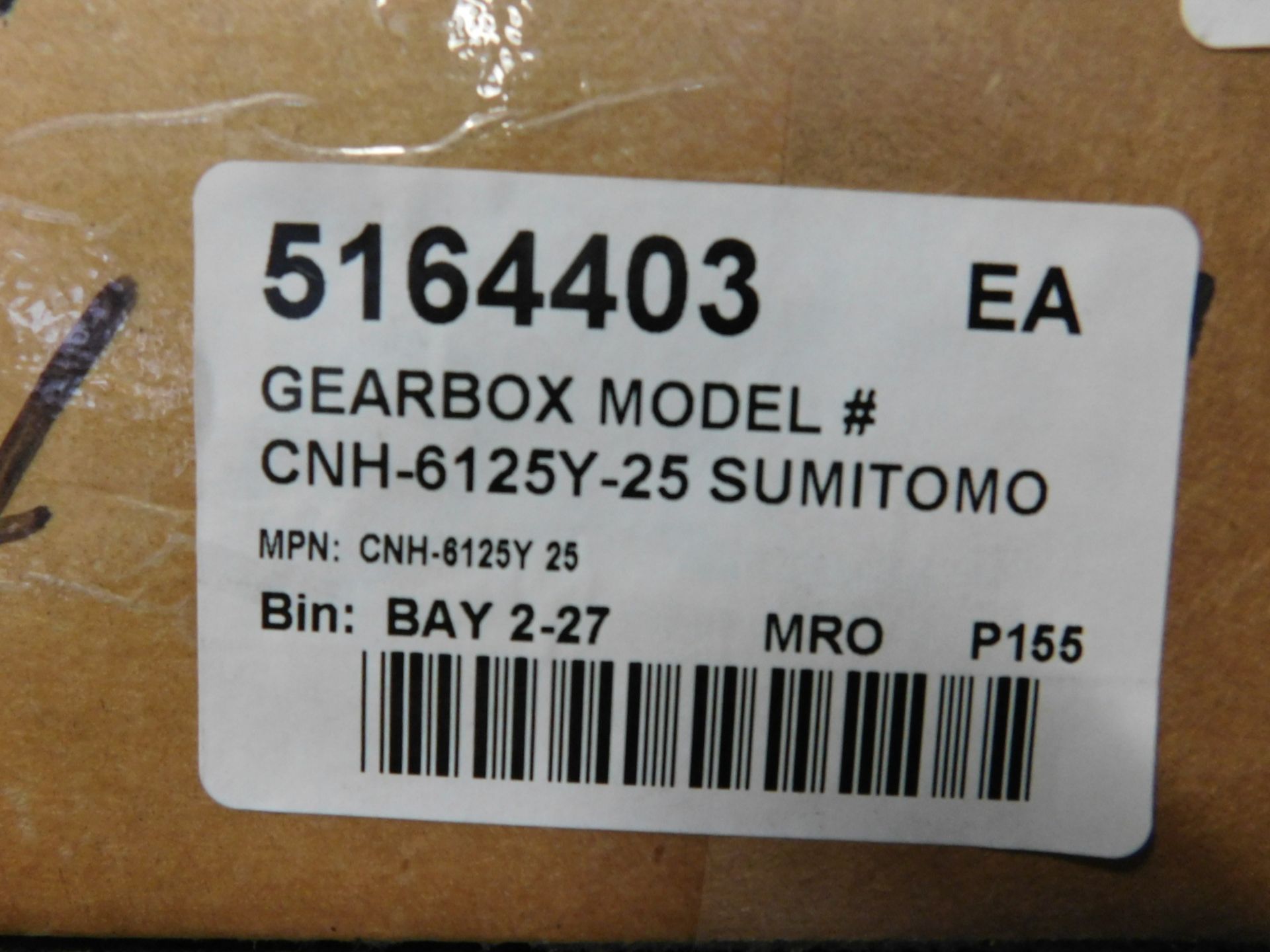 SUMITOMO GEARBOX, CNH-6125Y-25 (DELAYED PICKUP - FEBRUARY 15, 2021) - Image 2 of 3