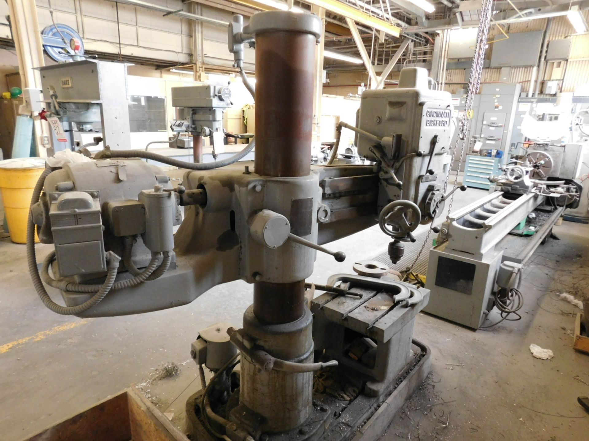 CINCINNATI BICKFORD 4' X 11" RADIAL DRILL, S/N: 1R-793 [RIGGING FEE FOR LOT #88 - $250 USD PLUS - Image 2 of 4