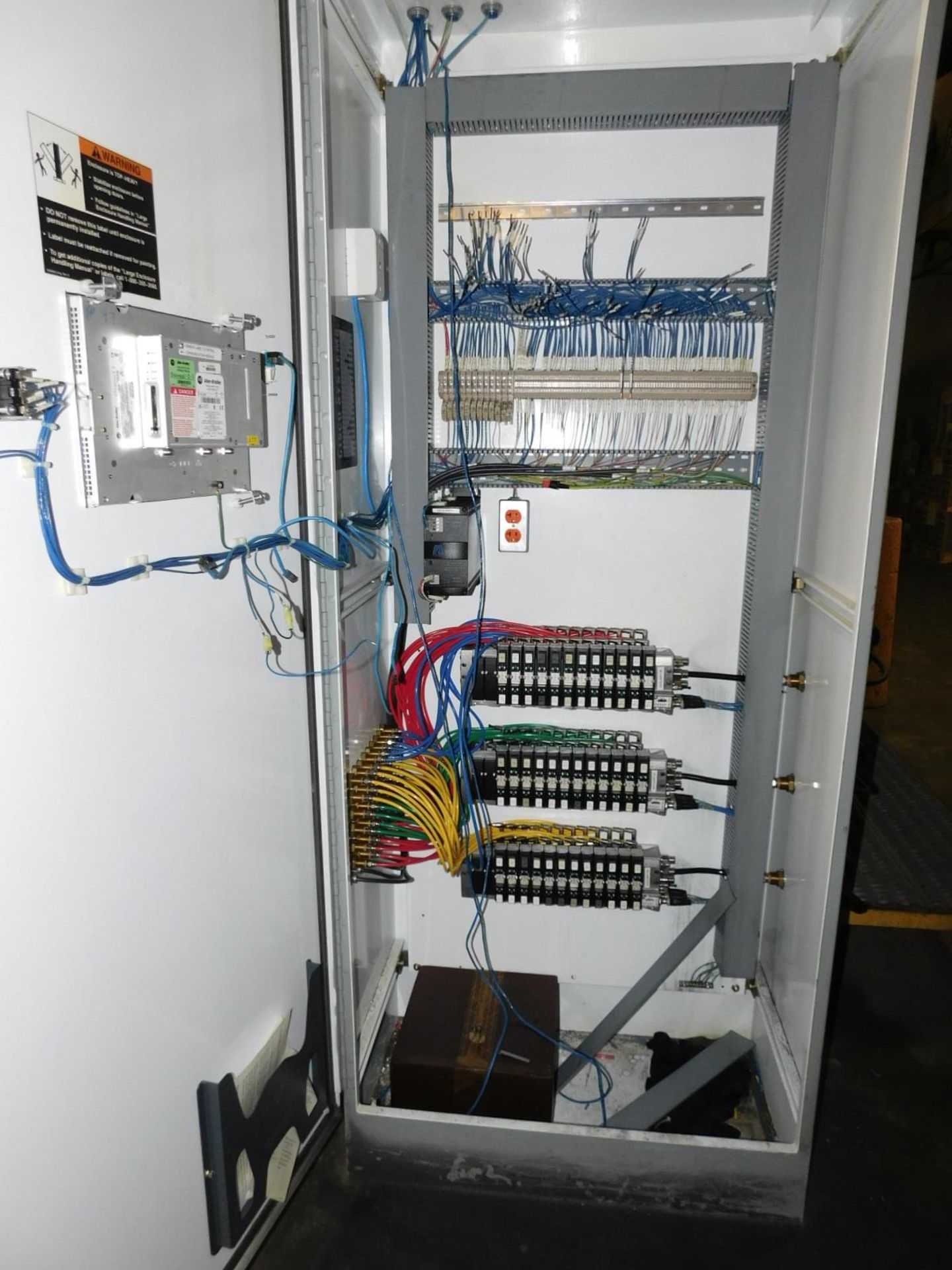 PLC I/O BRAKING SYSTEM CONTROLS, S/N: N/A [RIGGING FEE FOR LOT #49A - $200 USD PLUS APPLICABLE - Image 3 of 4