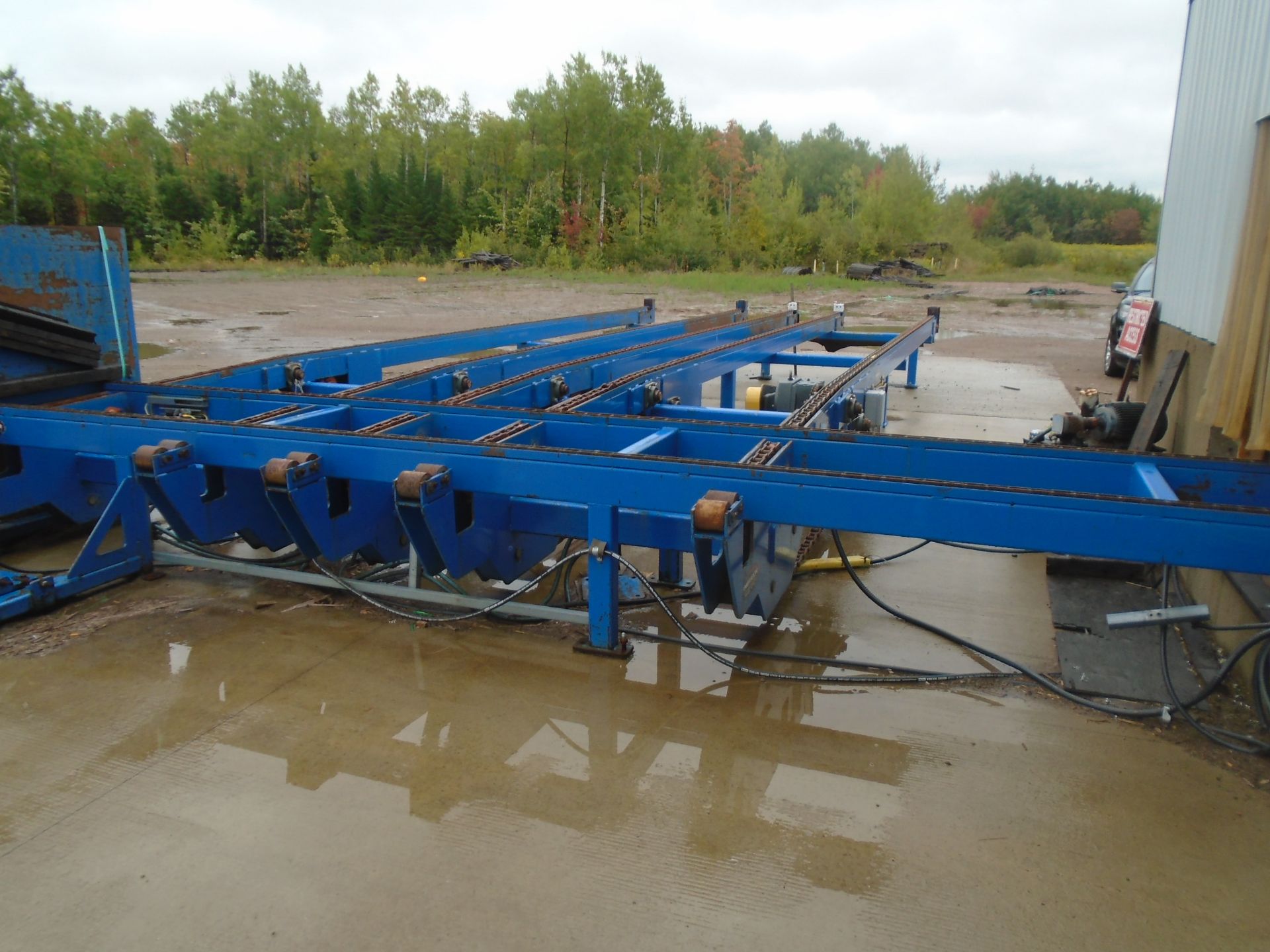 INOTECH (2015) 16' STACKER WITH 13' (5) CHAIN INFEED/TRANSFER CONVEYOR, UNSCRAMBLER WITH 17'W (15) - Image 3 of 8