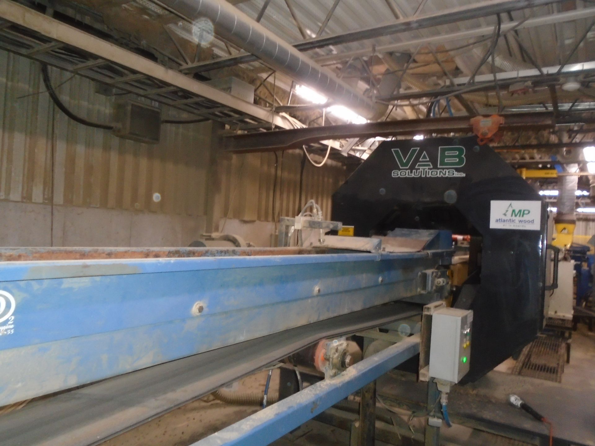 VAB SOLUTIONS (2015) LINEAR LUMBER GRADING SYSTEM WITH NORDSON 25B UV MARKING/READING UNIT, NEMA - Image 3 of 17