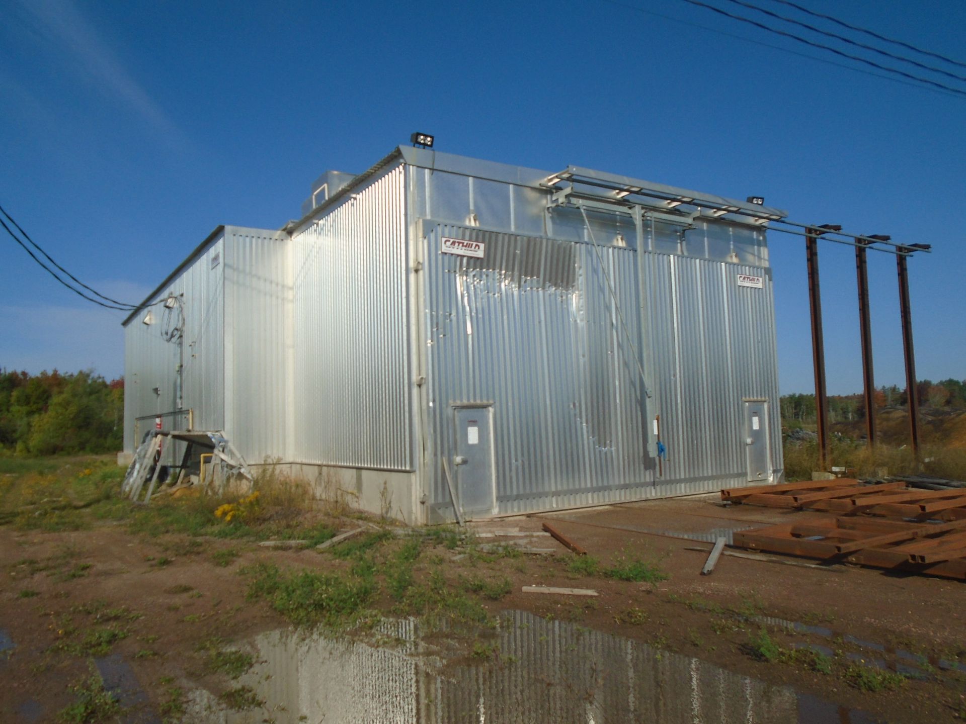 CATHILD INDUSTRIE (2016) 35' X 100' PROPANE-FIRED WOOD DRYING KILN WITH 300,000 BOARD FEET CAPACITY,